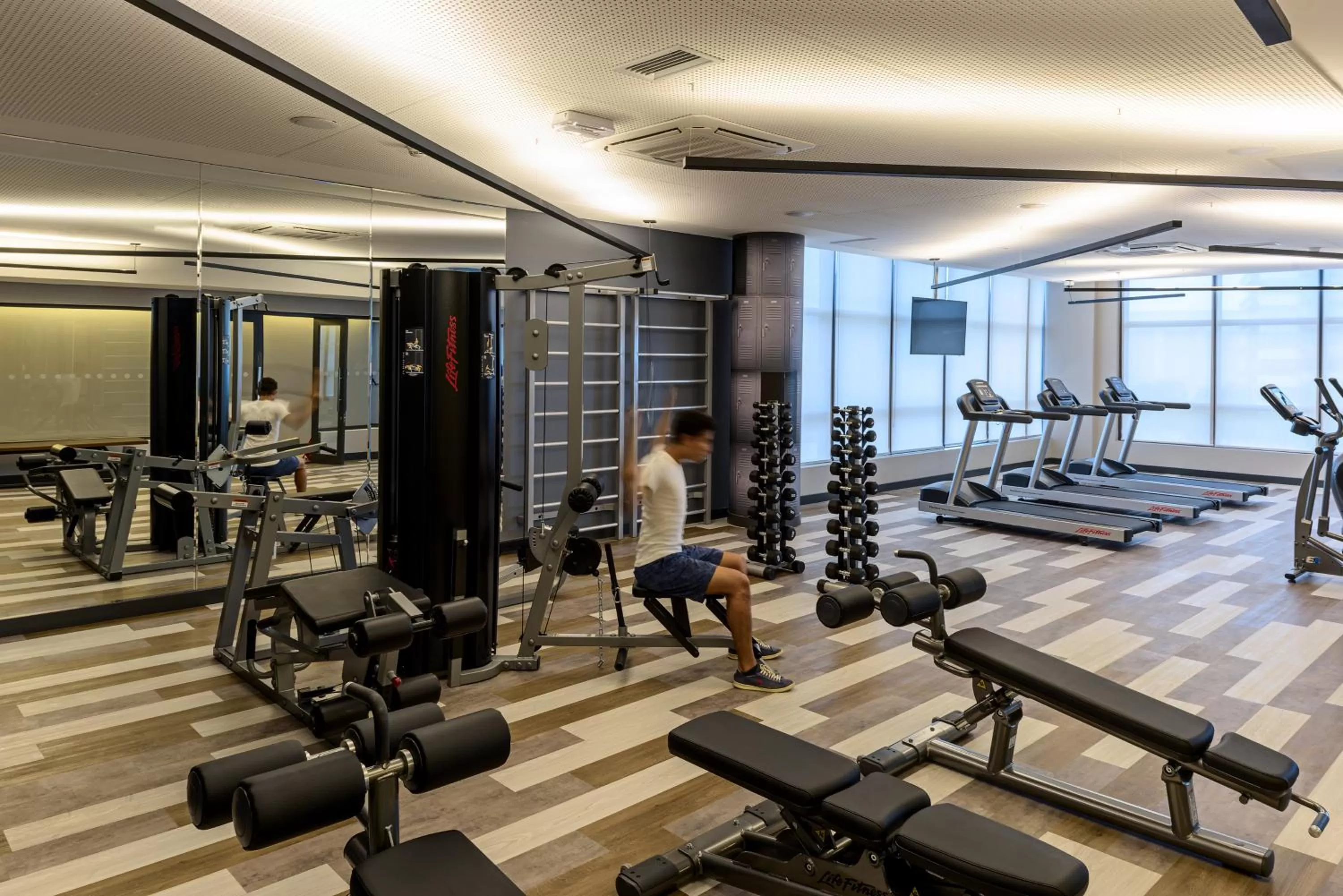 Fitness centre/facilities in Novotel Sorocaba