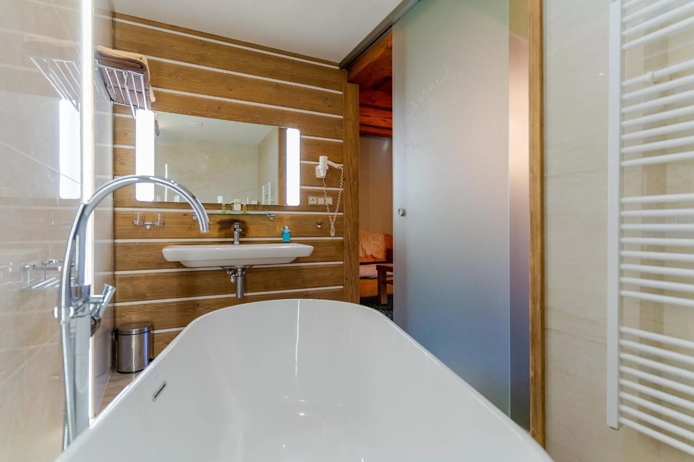 Bathroom in Hotel Strachanovka - Jánska Koliba