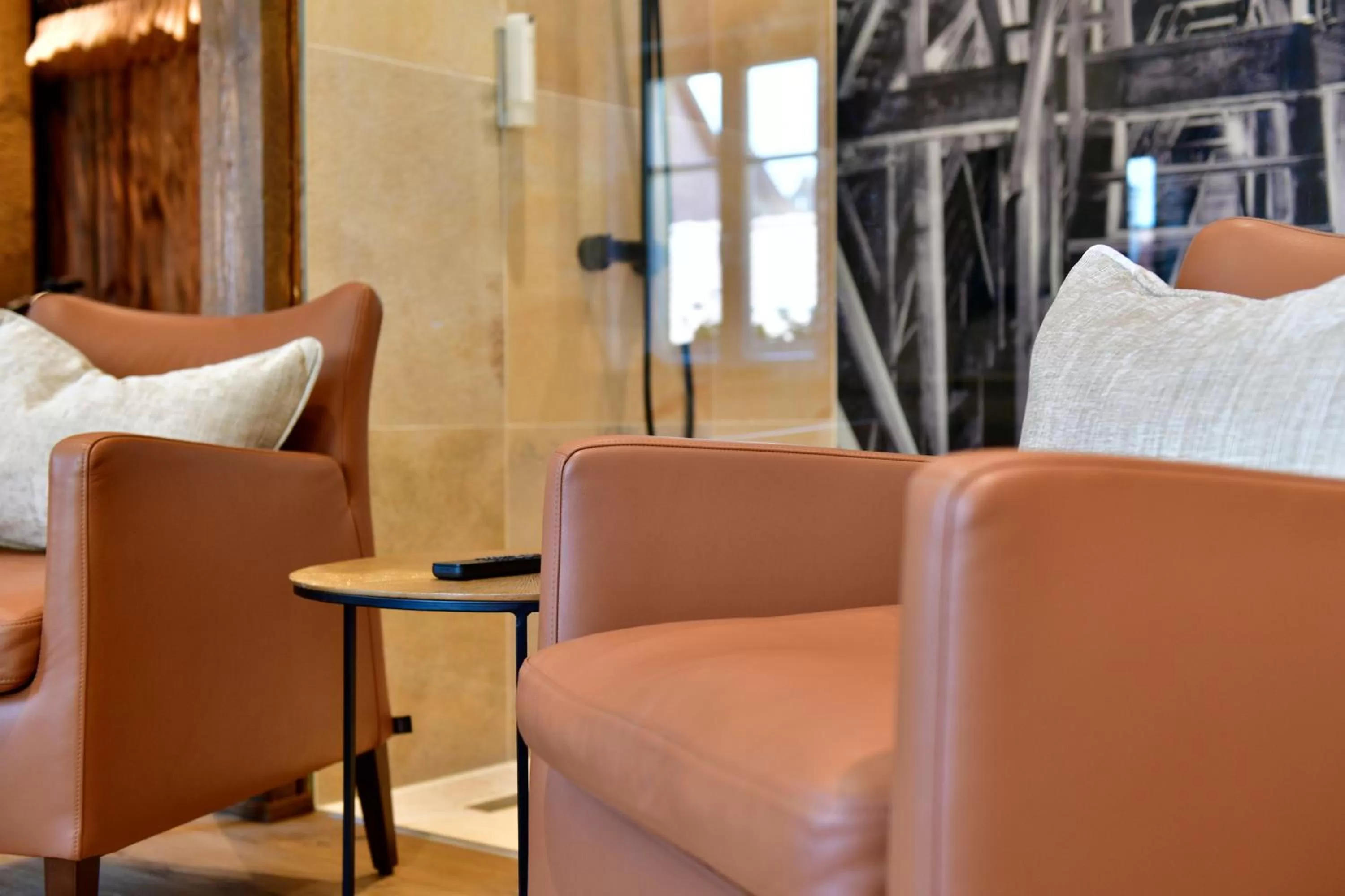 Seating area in Romantik Hotel Markusturm