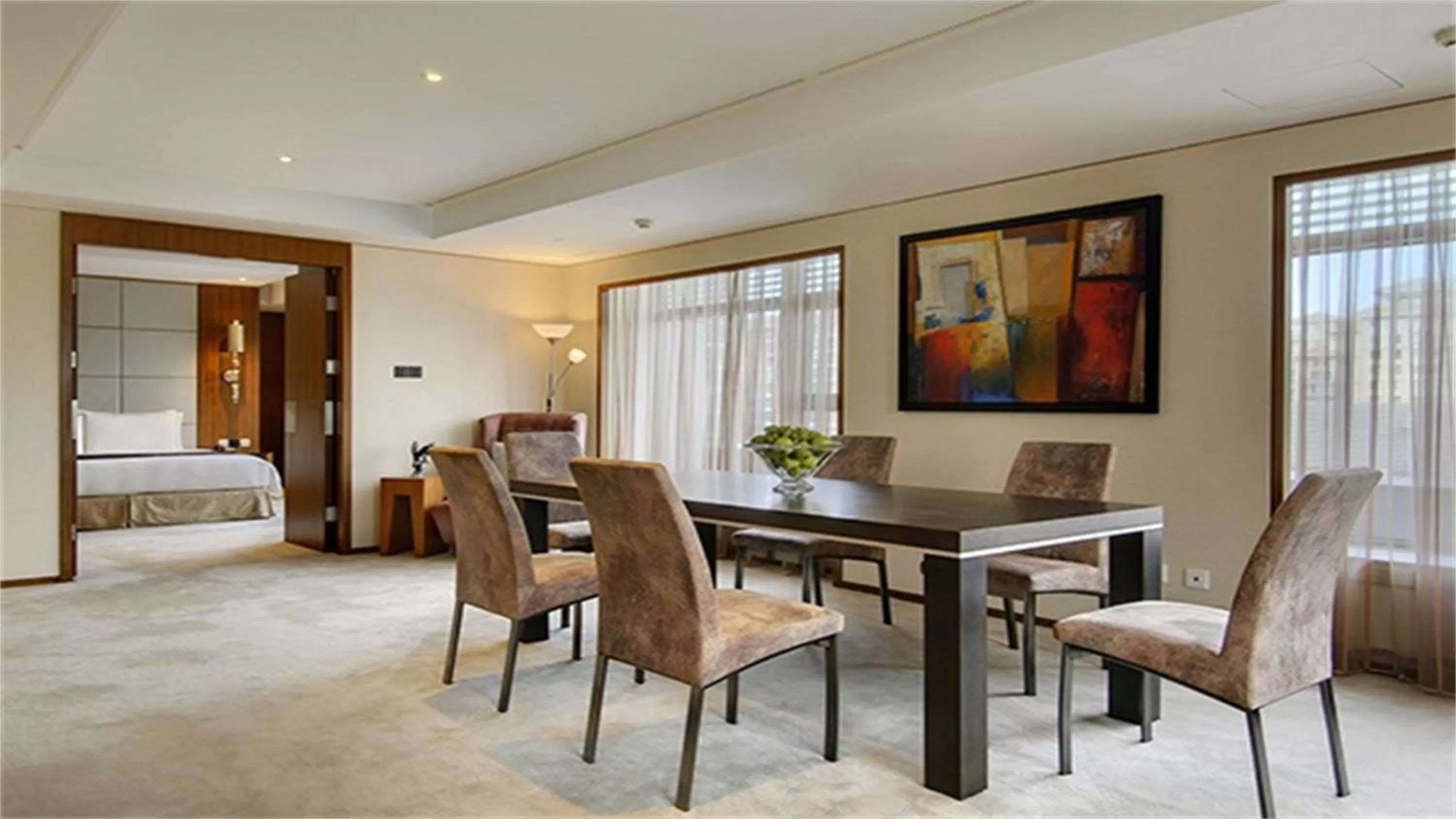 Photo of the whole room, Bed in Marco Polo Parkside, Beijing