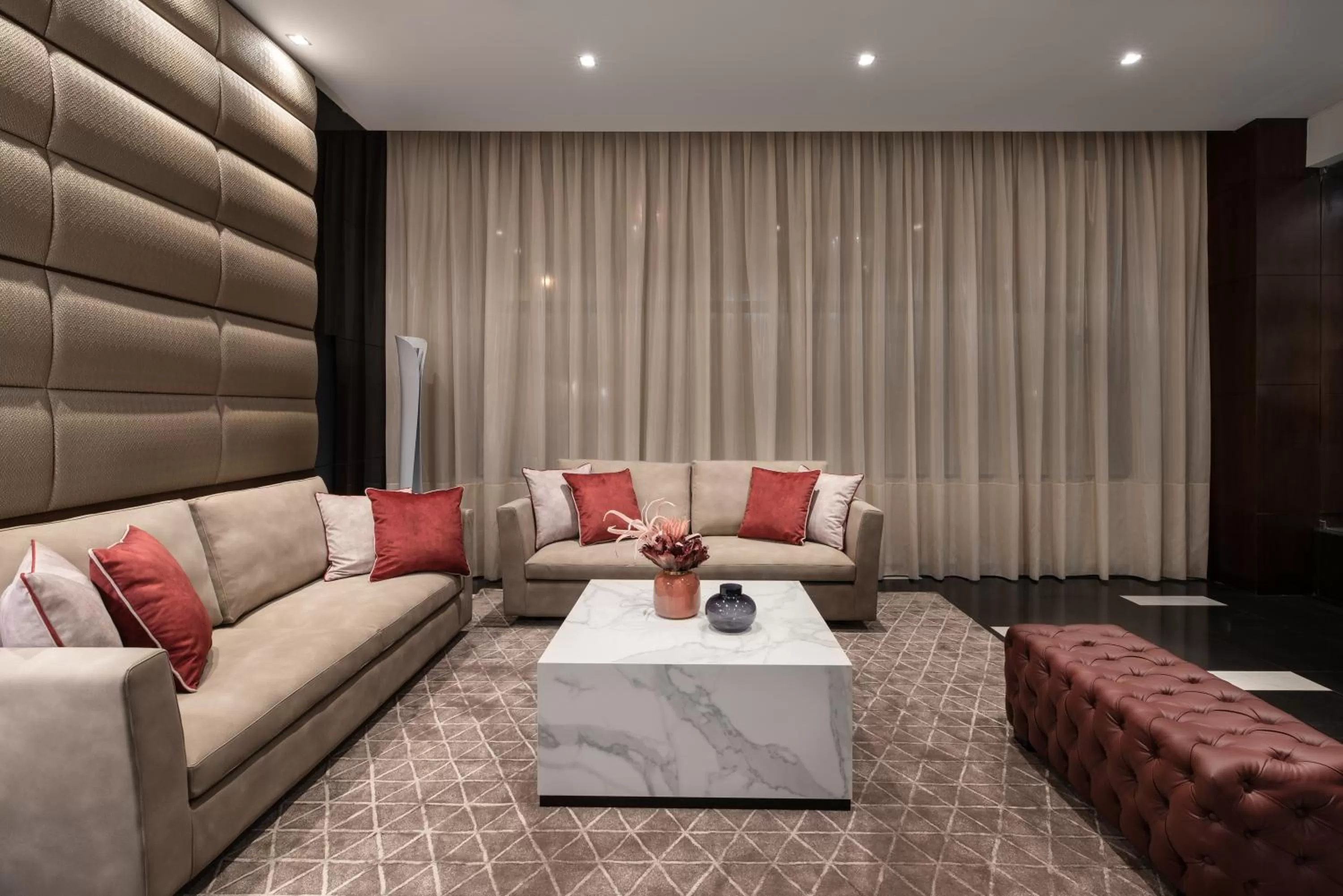 Living room in Eurostars Das Letras