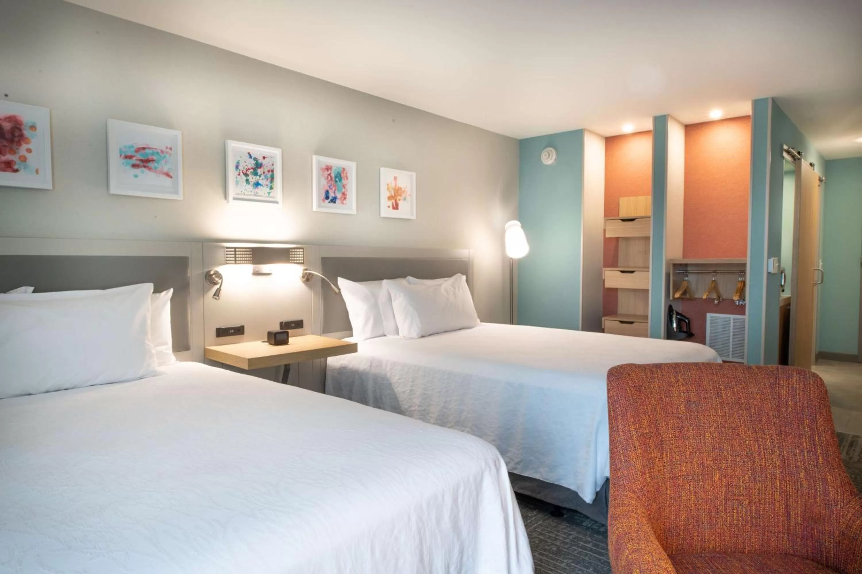 Bed in Hilton Garden Inn Asheville South