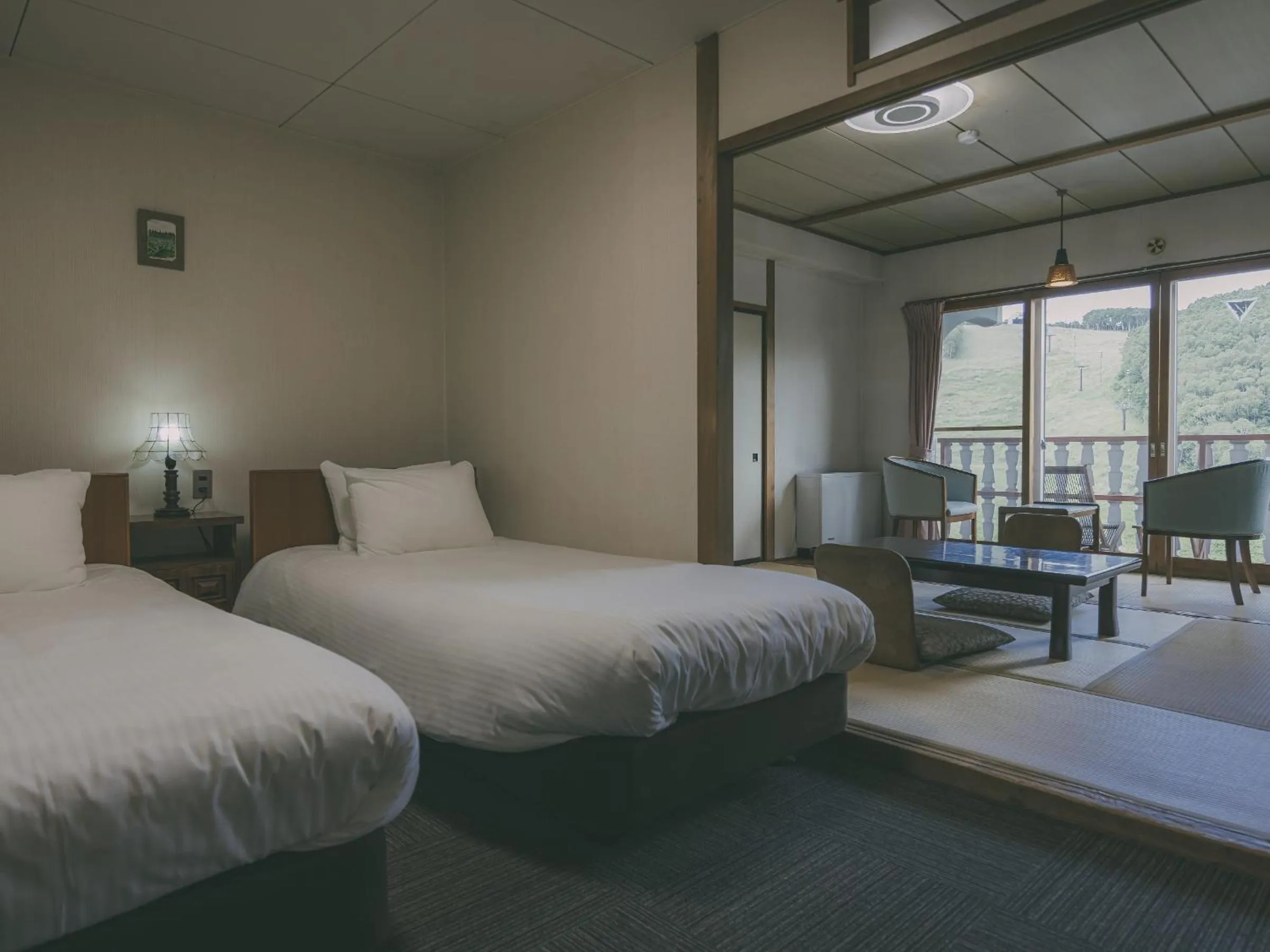 Summer, Bed in Chalet Shiga