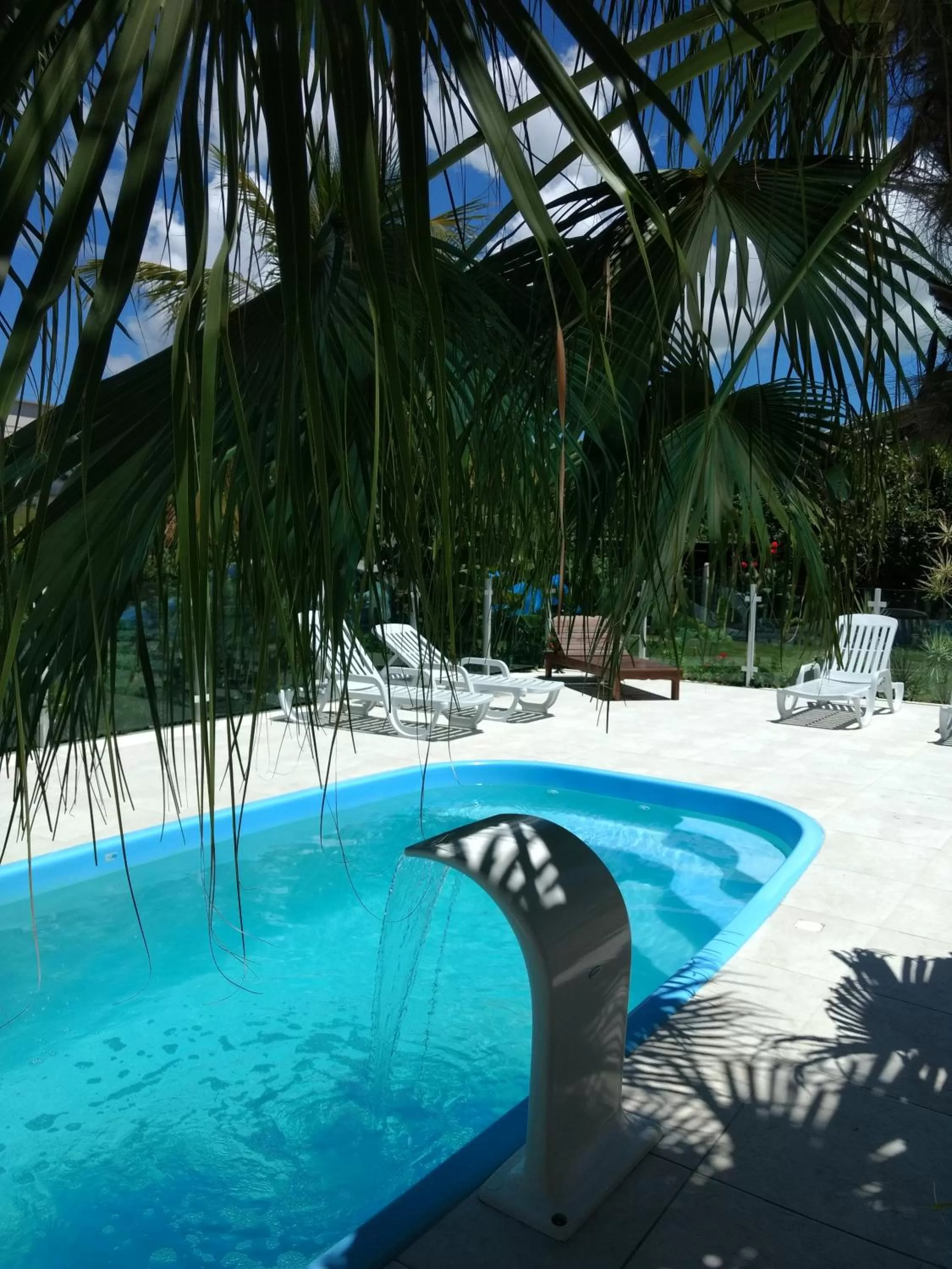Garden view, Swimming Pool in Pousada Santa Genoveva campeche