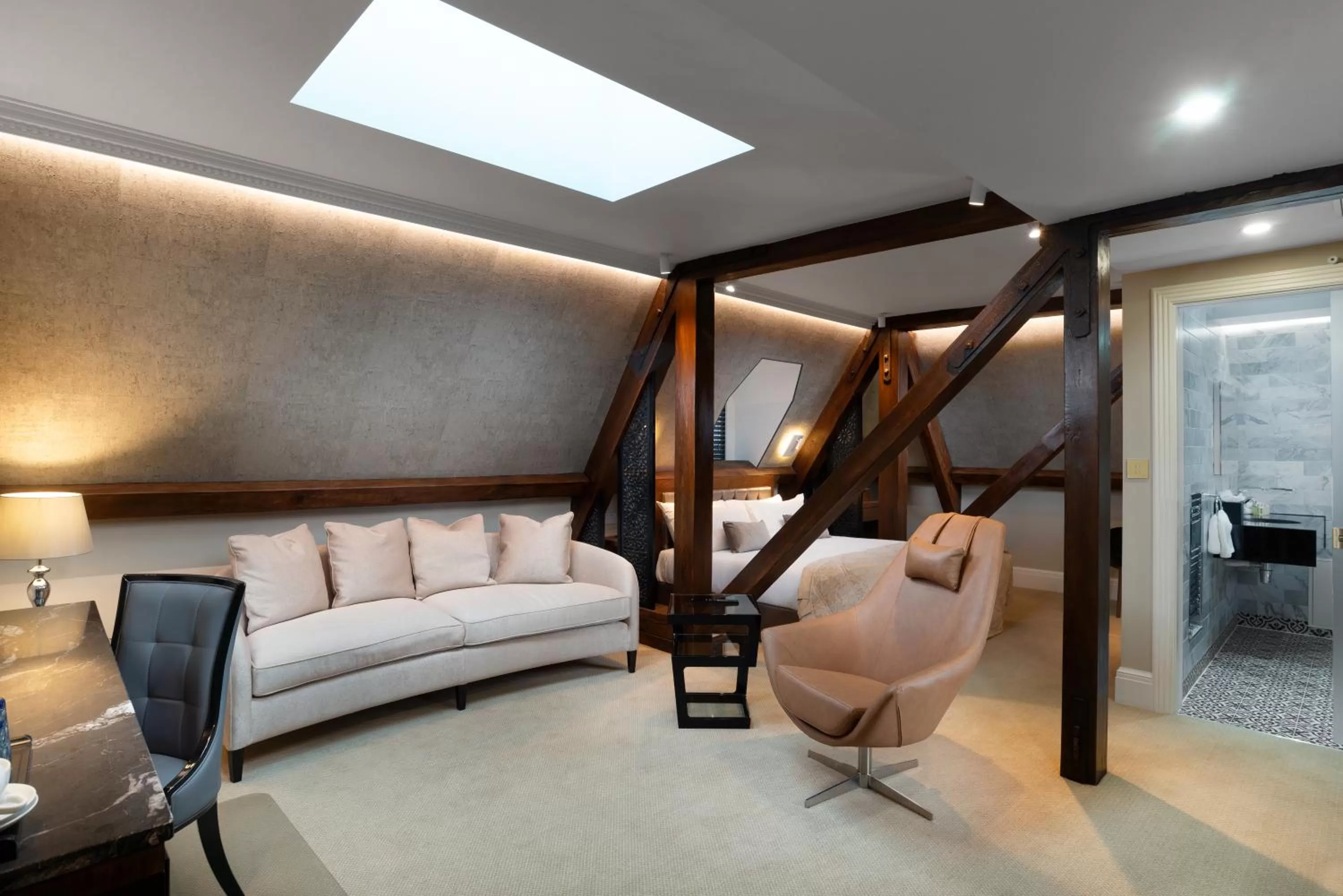 Photo of the whole room, Bed in The Lansbury Heritage Hotel By Sunday - Canary Wharf London