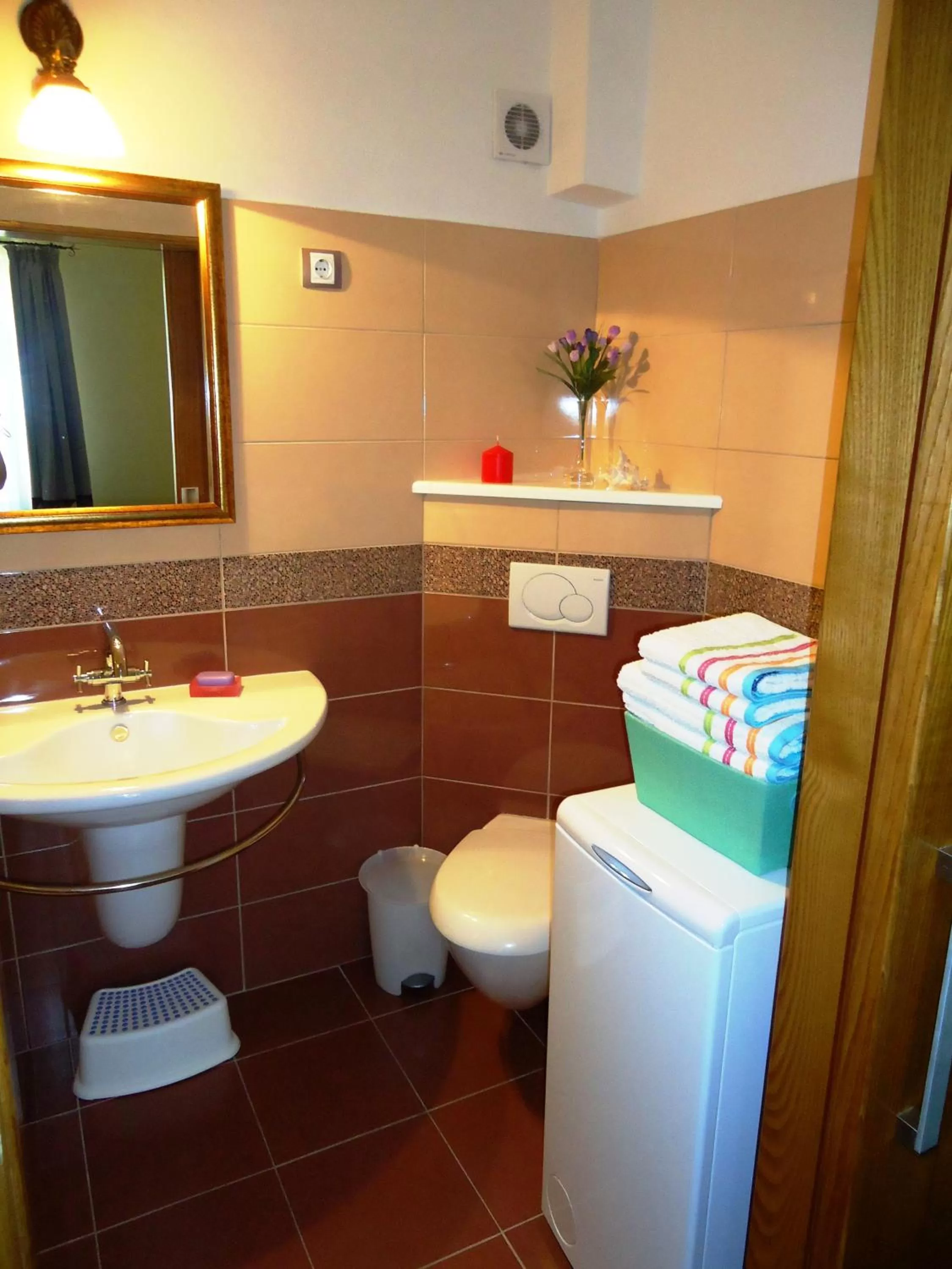 Bathroom in Buda Panzió