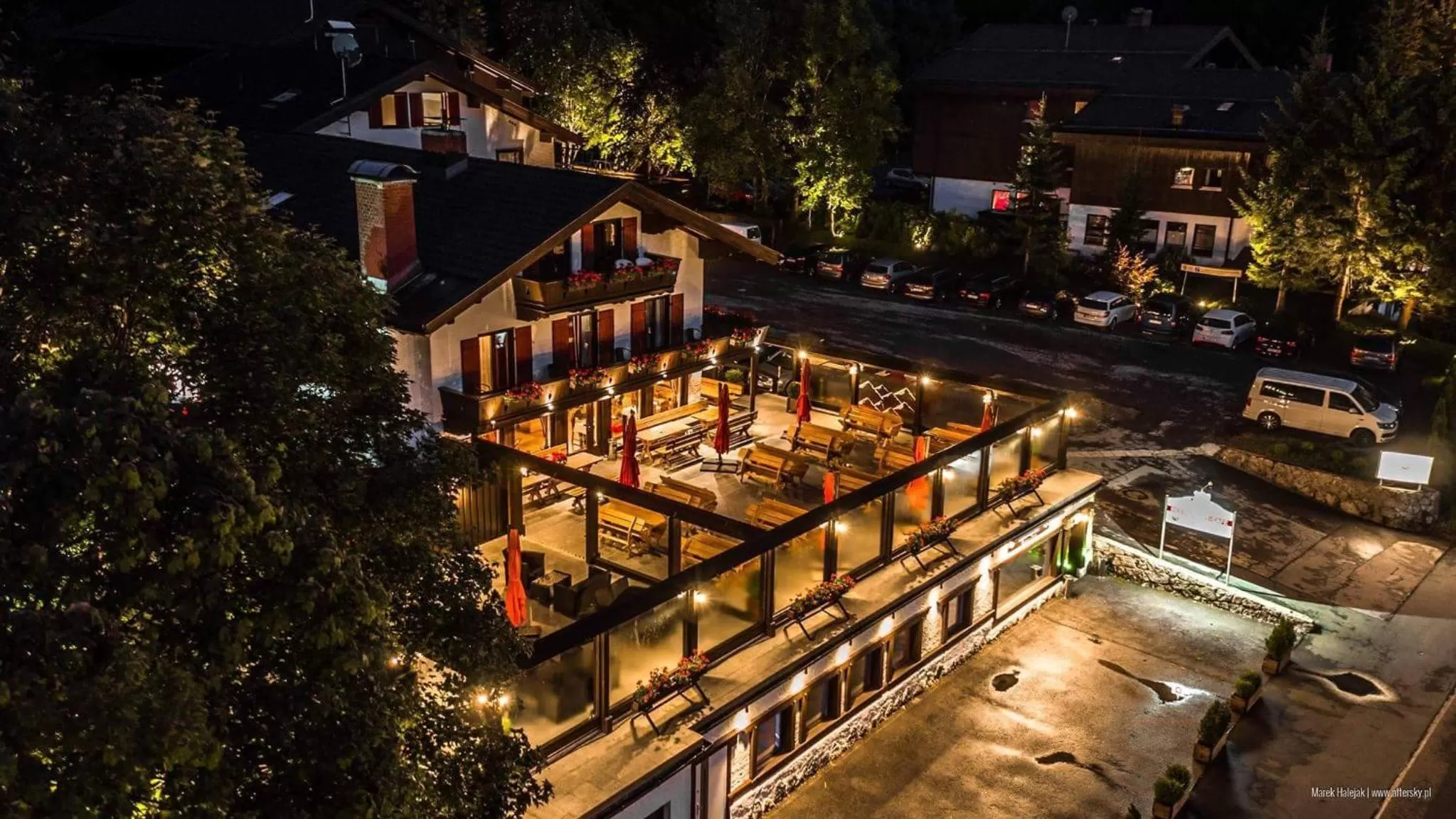 Bird's eye view in Hotel Gundl Alm