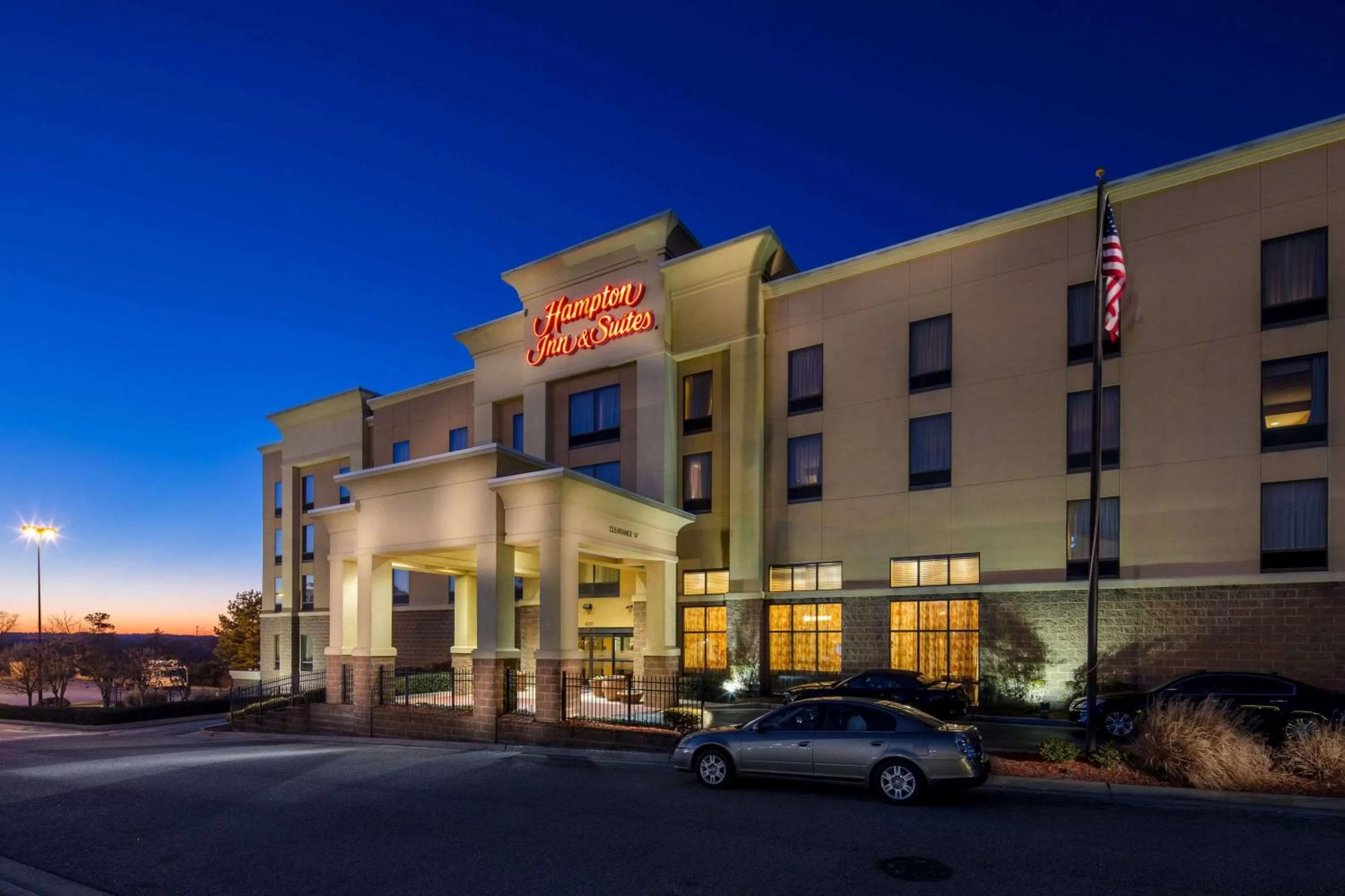 Property building in Hampton Inn & Suites Augusta West