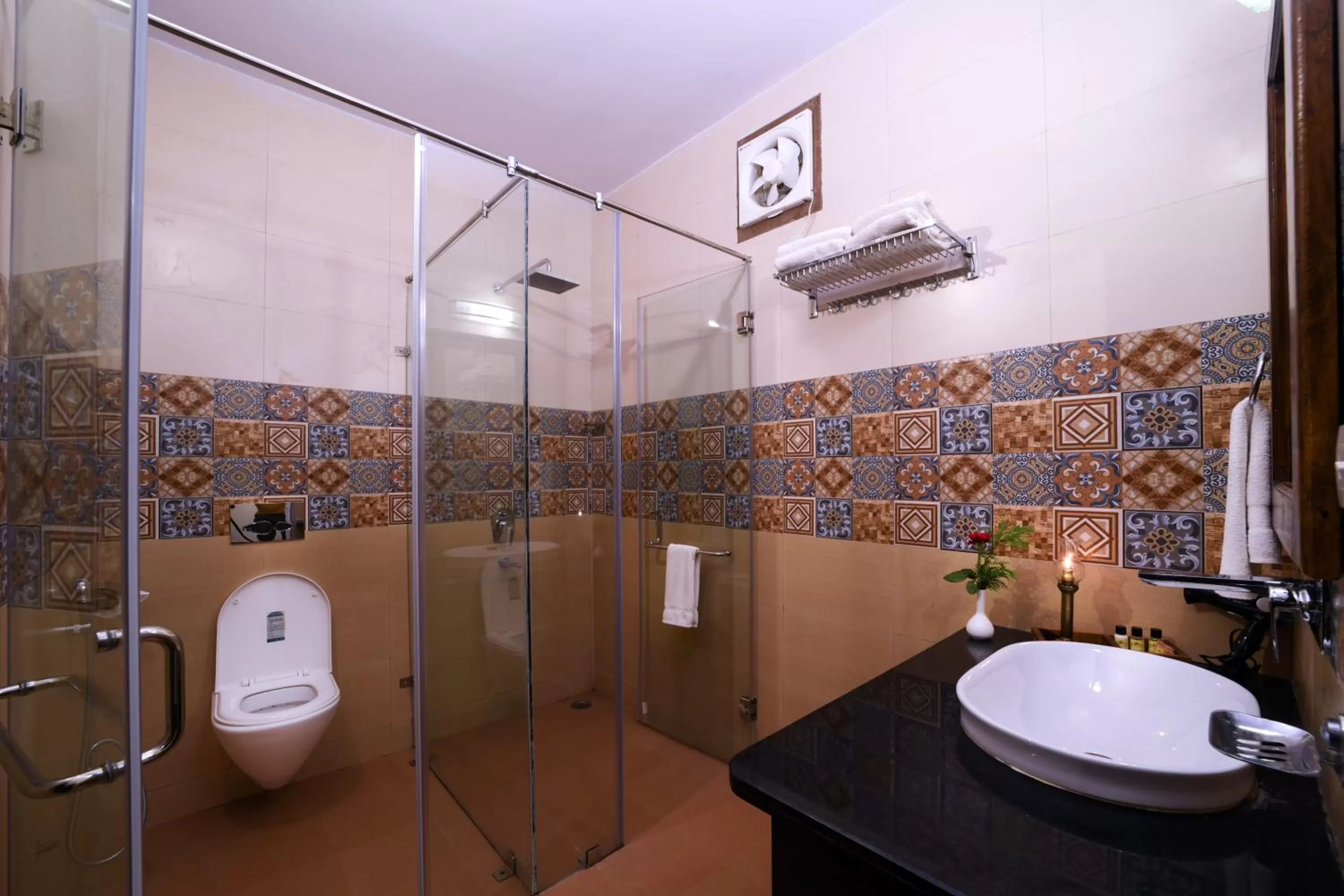 Bathroom in Ranthambhore Heritage Haveli