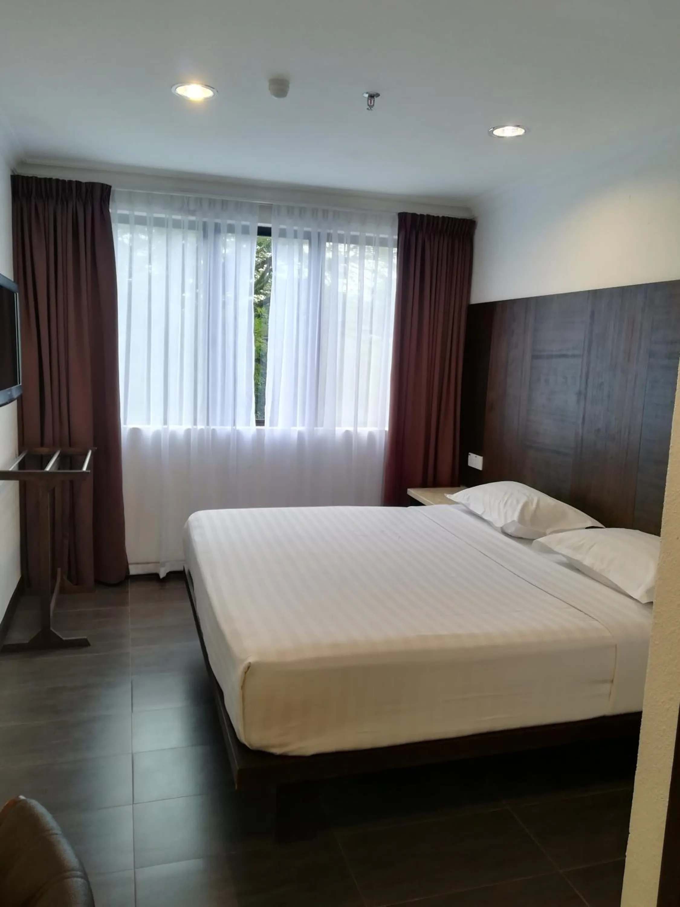 Bed in Crystal Lodge