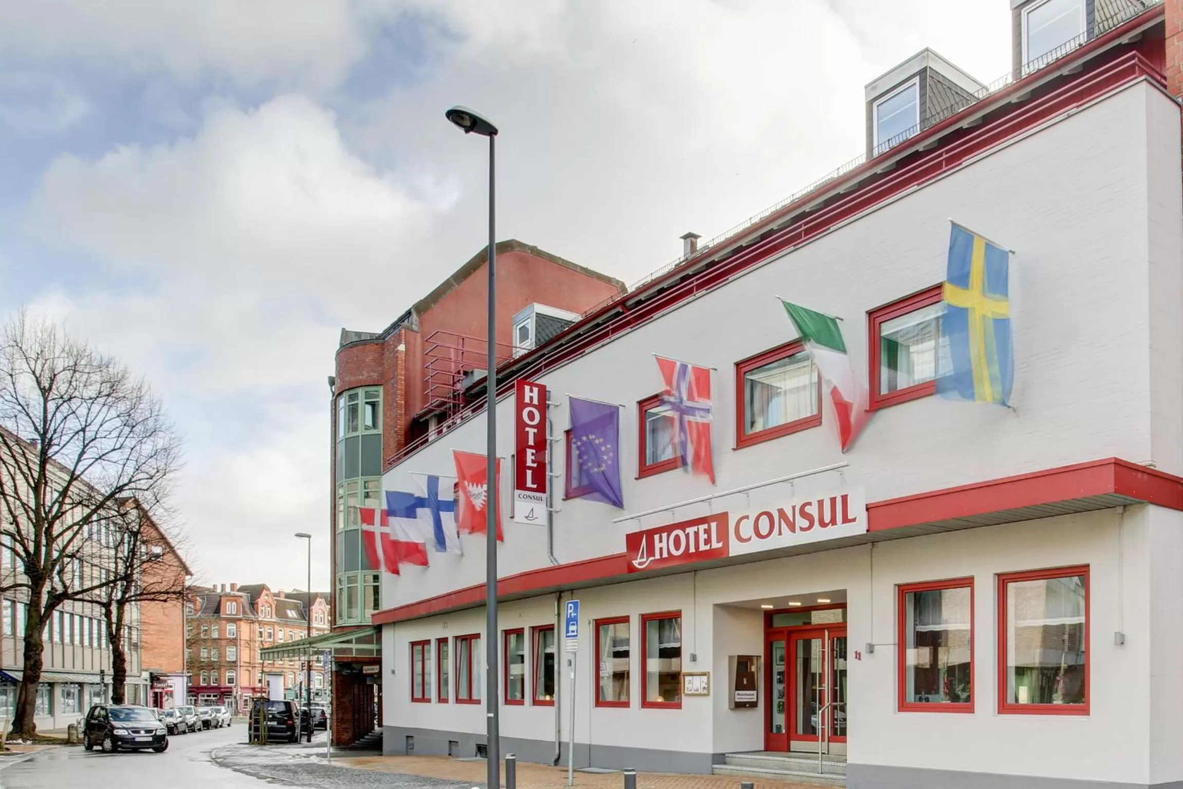 Facade/entrance in Hotel Consul