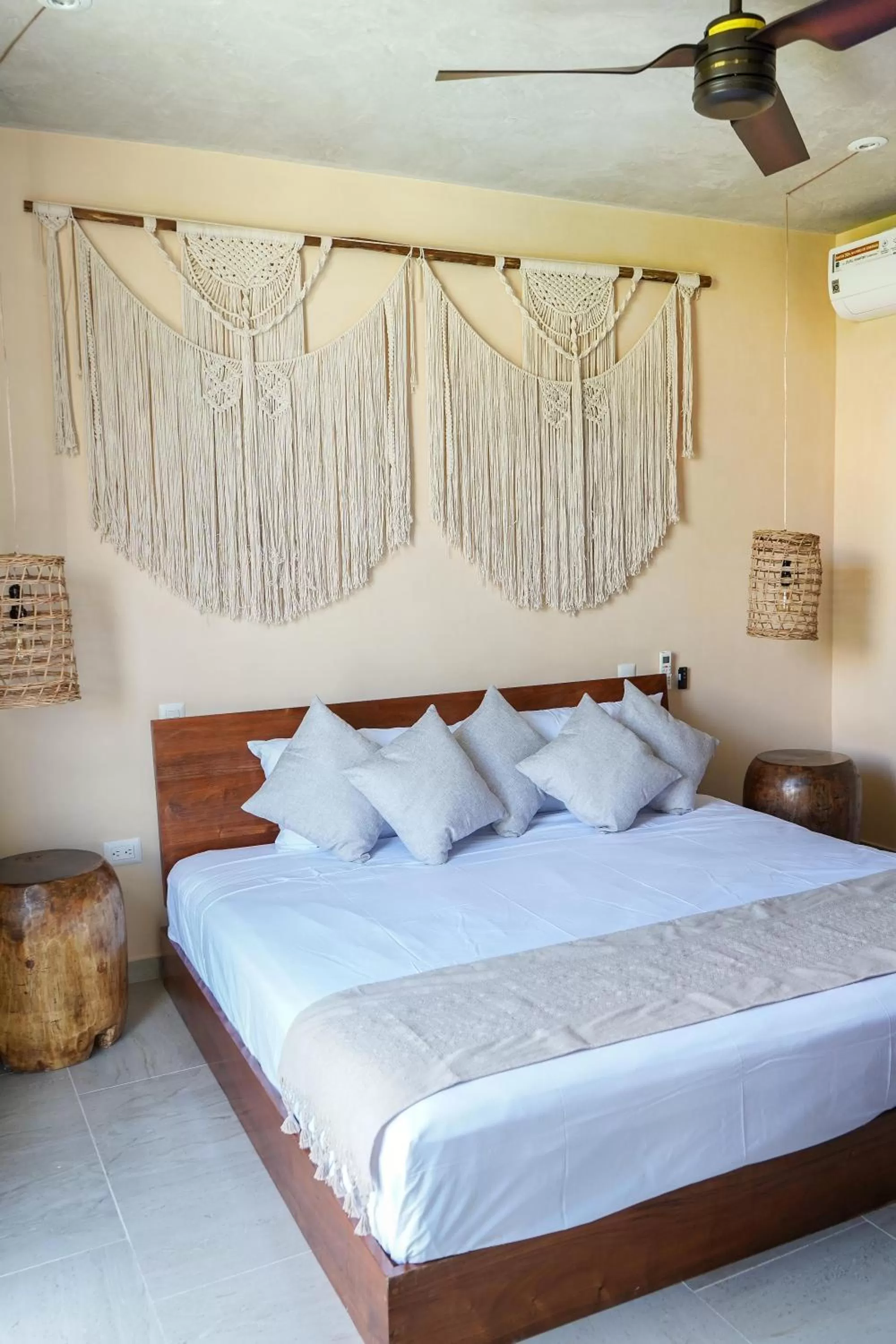 Bed in ARUNA TULUM-Luxury Studios & Apartments