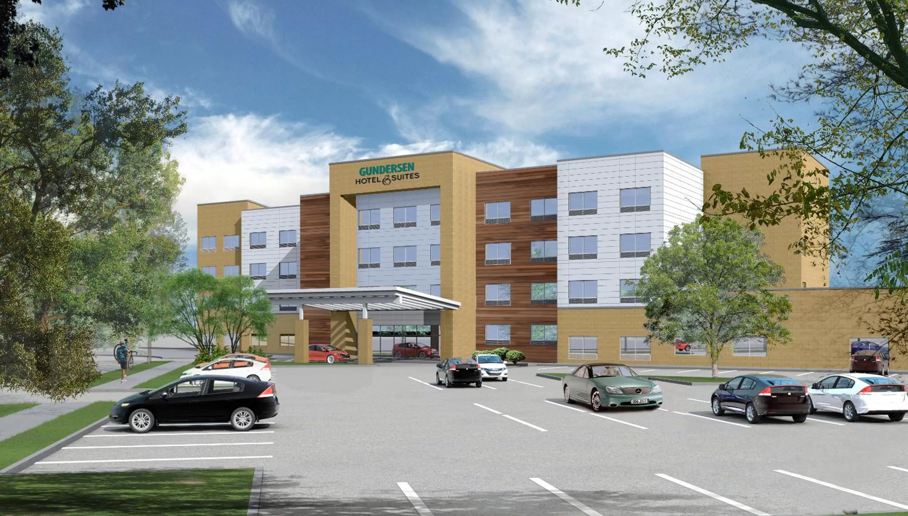 Facade/entrance in Gundersen Hotel & Suites