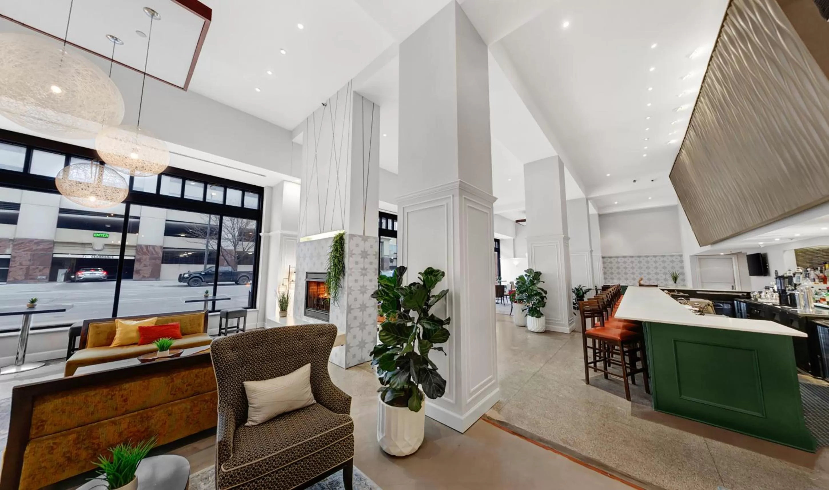 Restaurant/places to eat in Magnolia Hotel Omaha