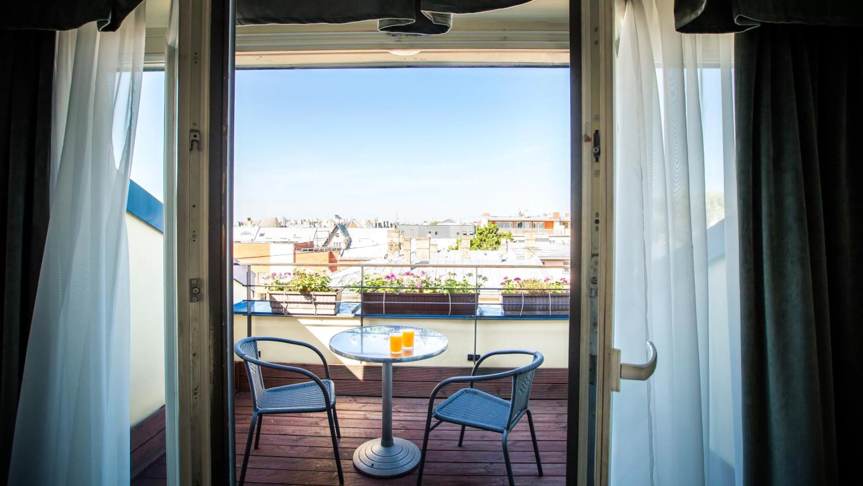 Balcony/Terrace in Hestia Hotel Jugend