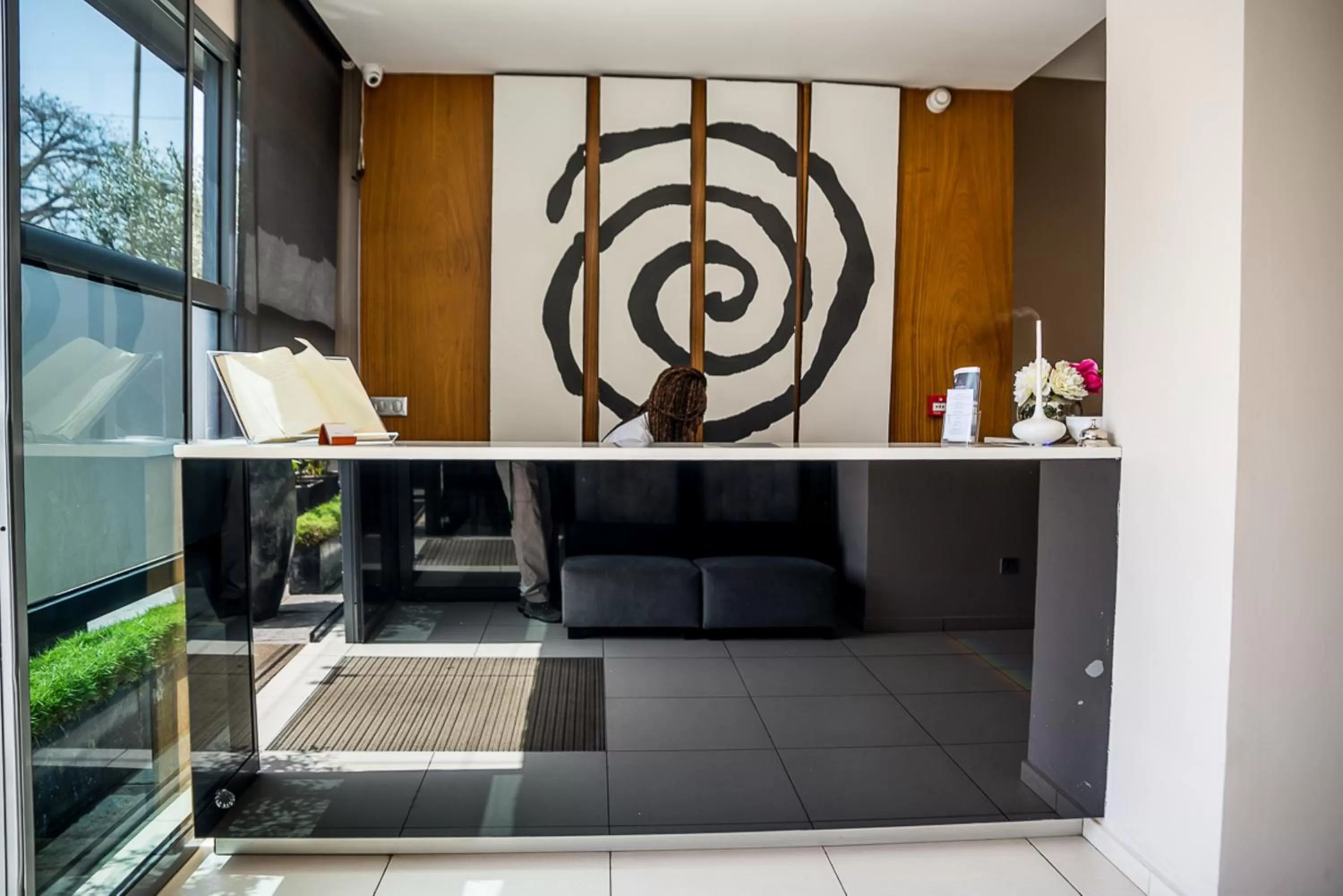 Lobby or reception in Rysara Hotel