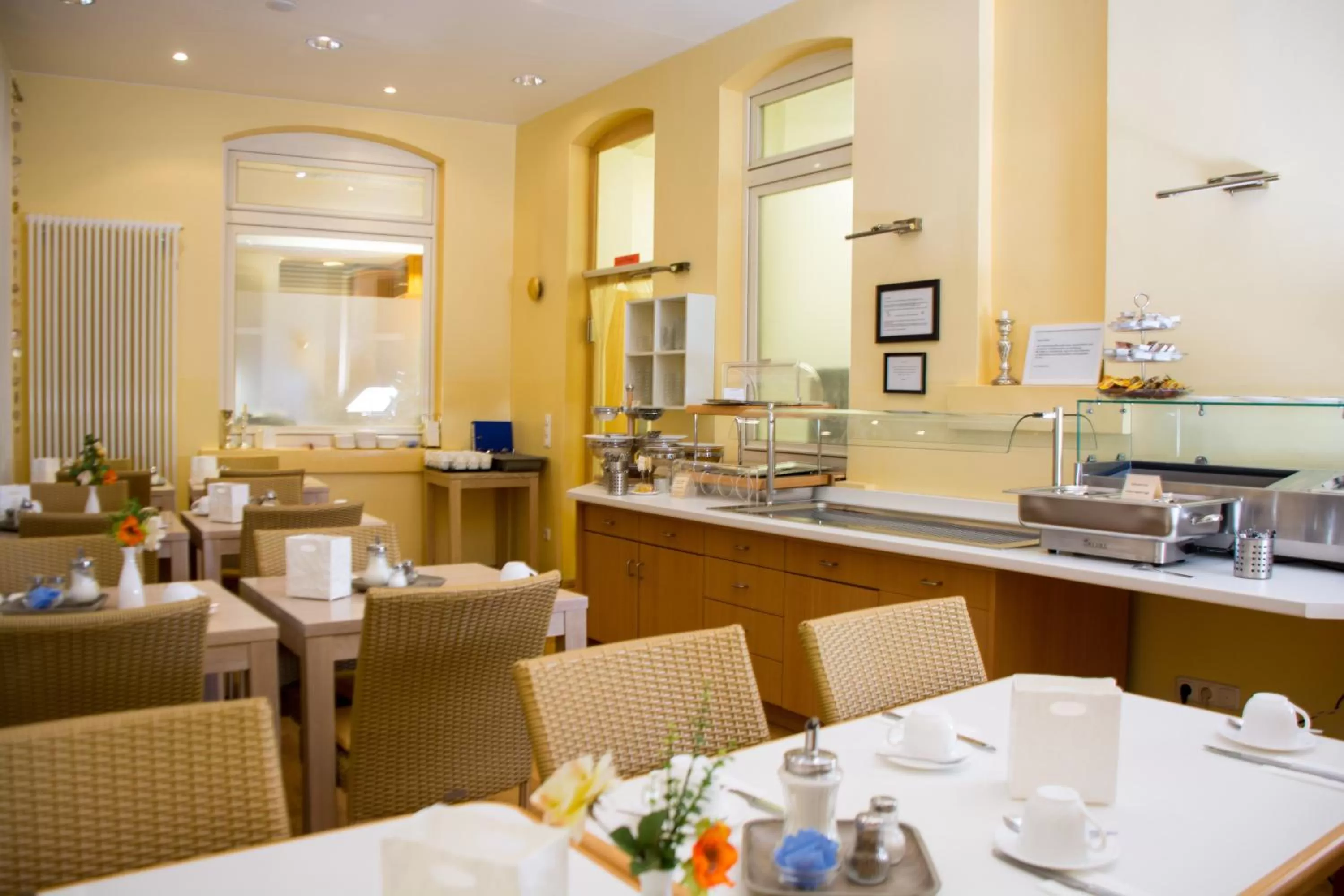 Food and drinks in Hotel Central