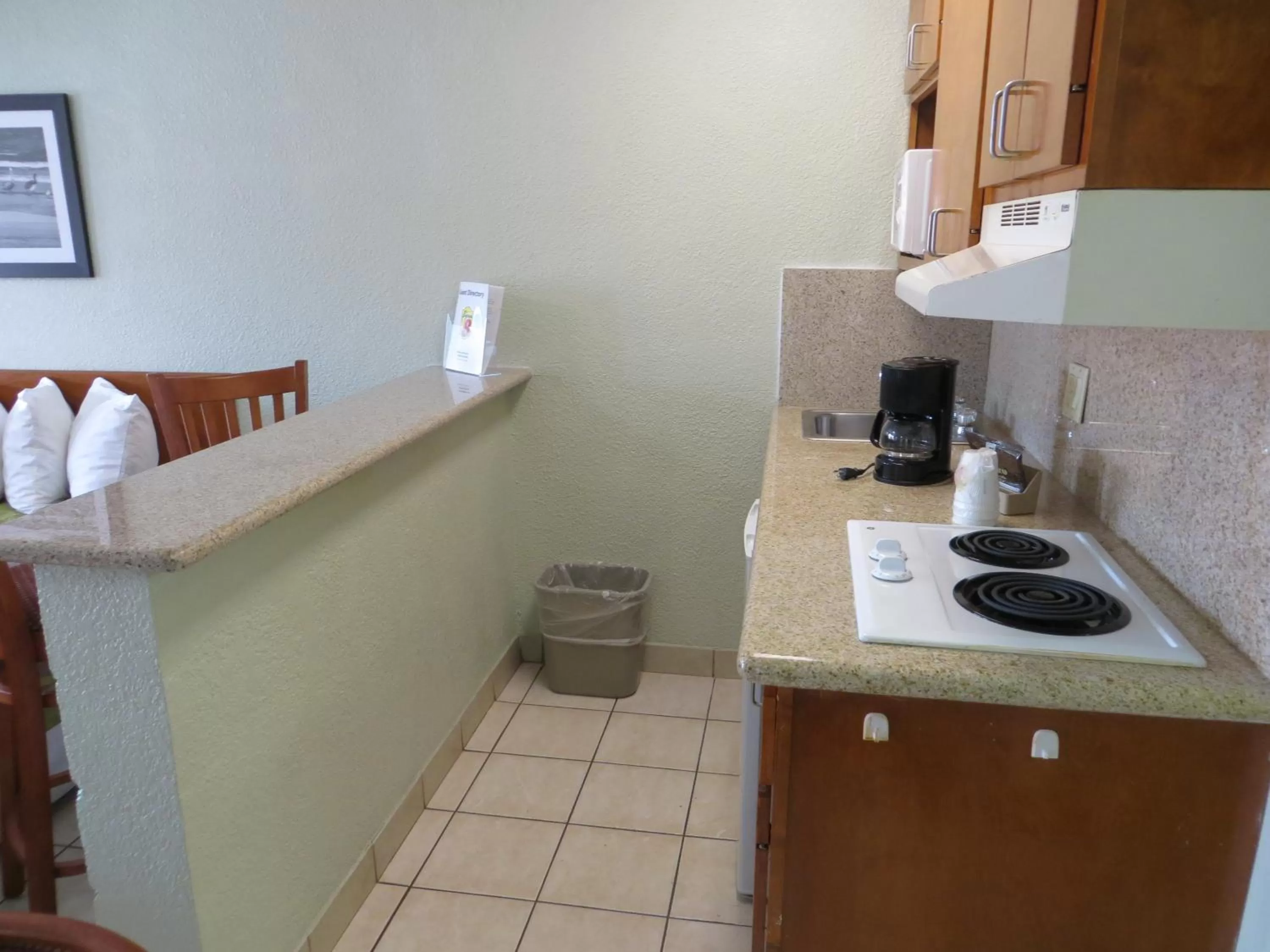 Kitchen or kitchenette in Super 8 by Wyndham South Padre Island