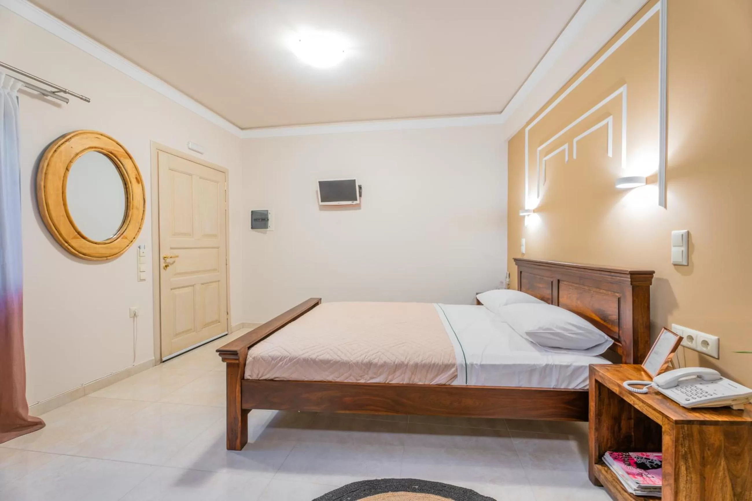 Bed in The Stone Manor , Noho boutique hotel Thissio