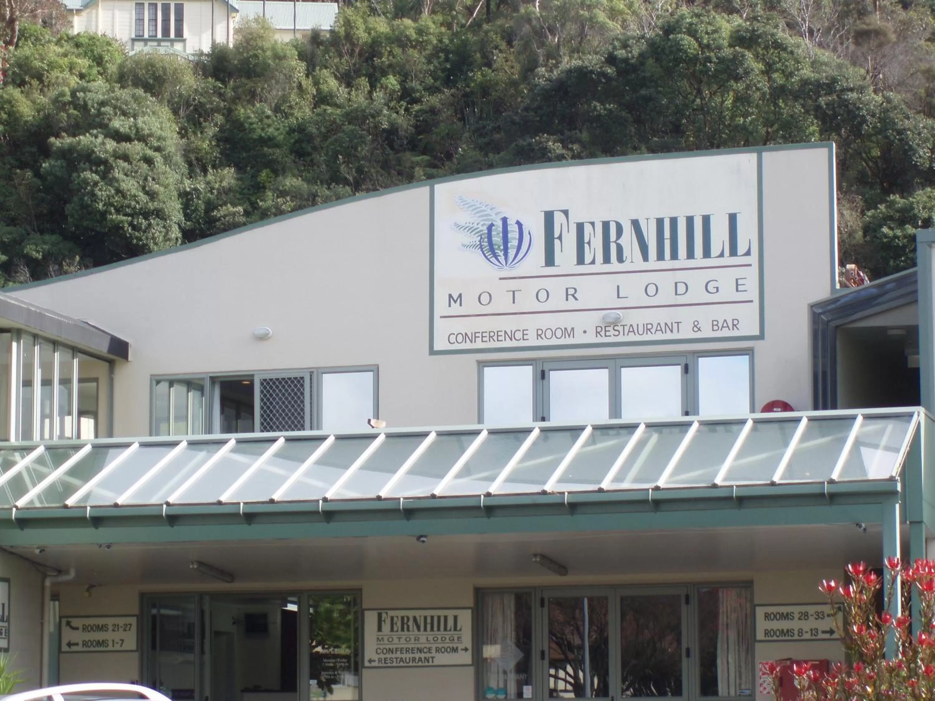Property logo or sign in Fernhill Motor Lodge