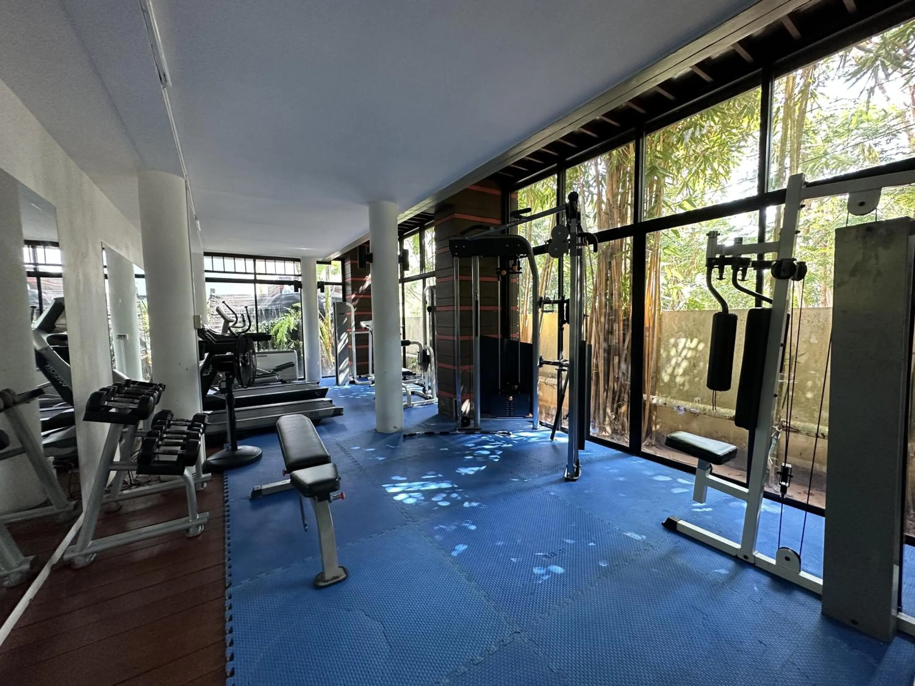 Fitness centre/facilities in Navatara Phuket Resort