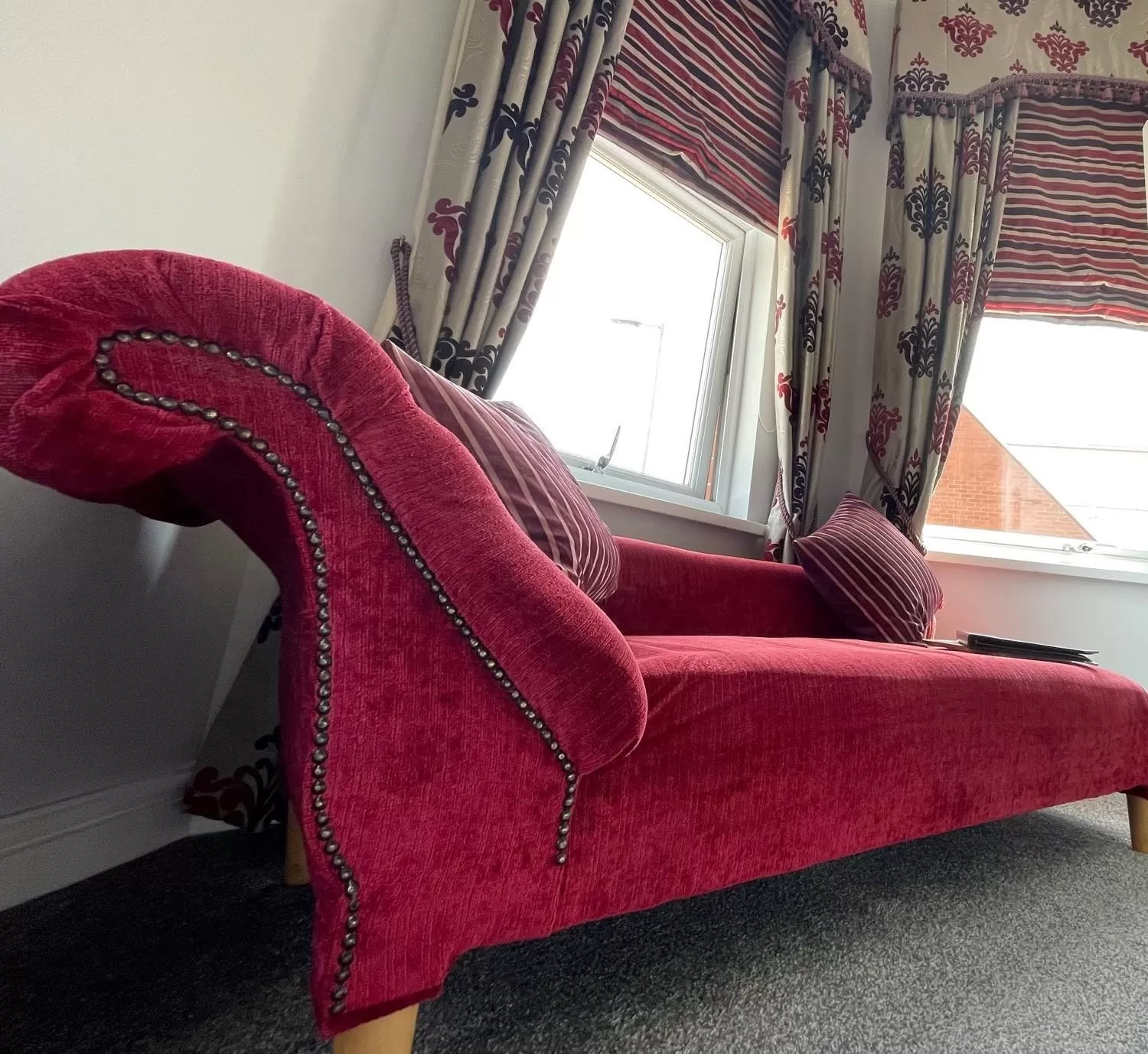 Seating area in The Whittington and Cat