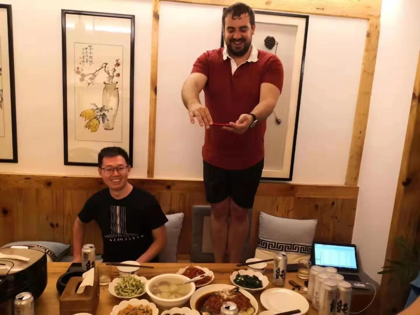 Guests, Staff in Yuelu Homestay