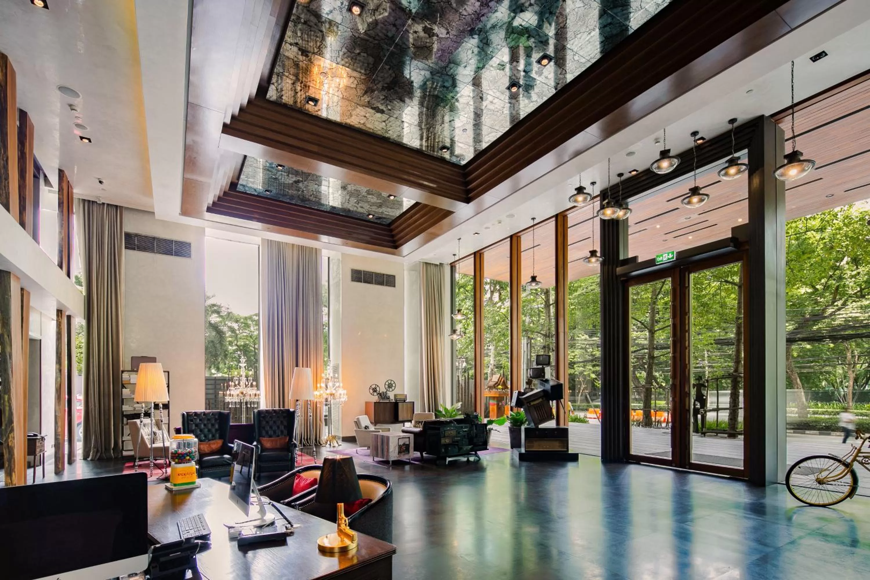 Property building in Hotel Indigo Bangkok Wireless Road by IHG