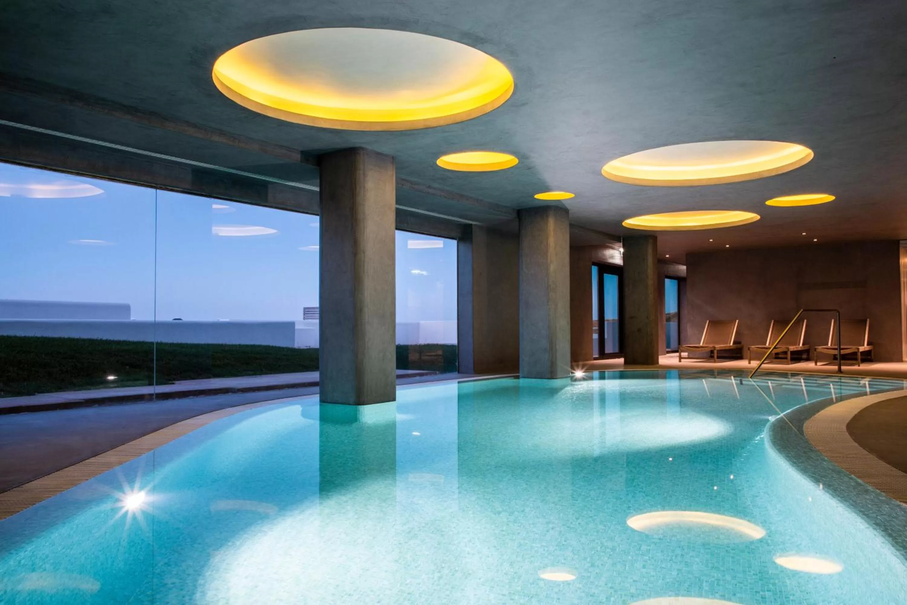 Swimming pool in Memmo Baleeira - Design Hotels