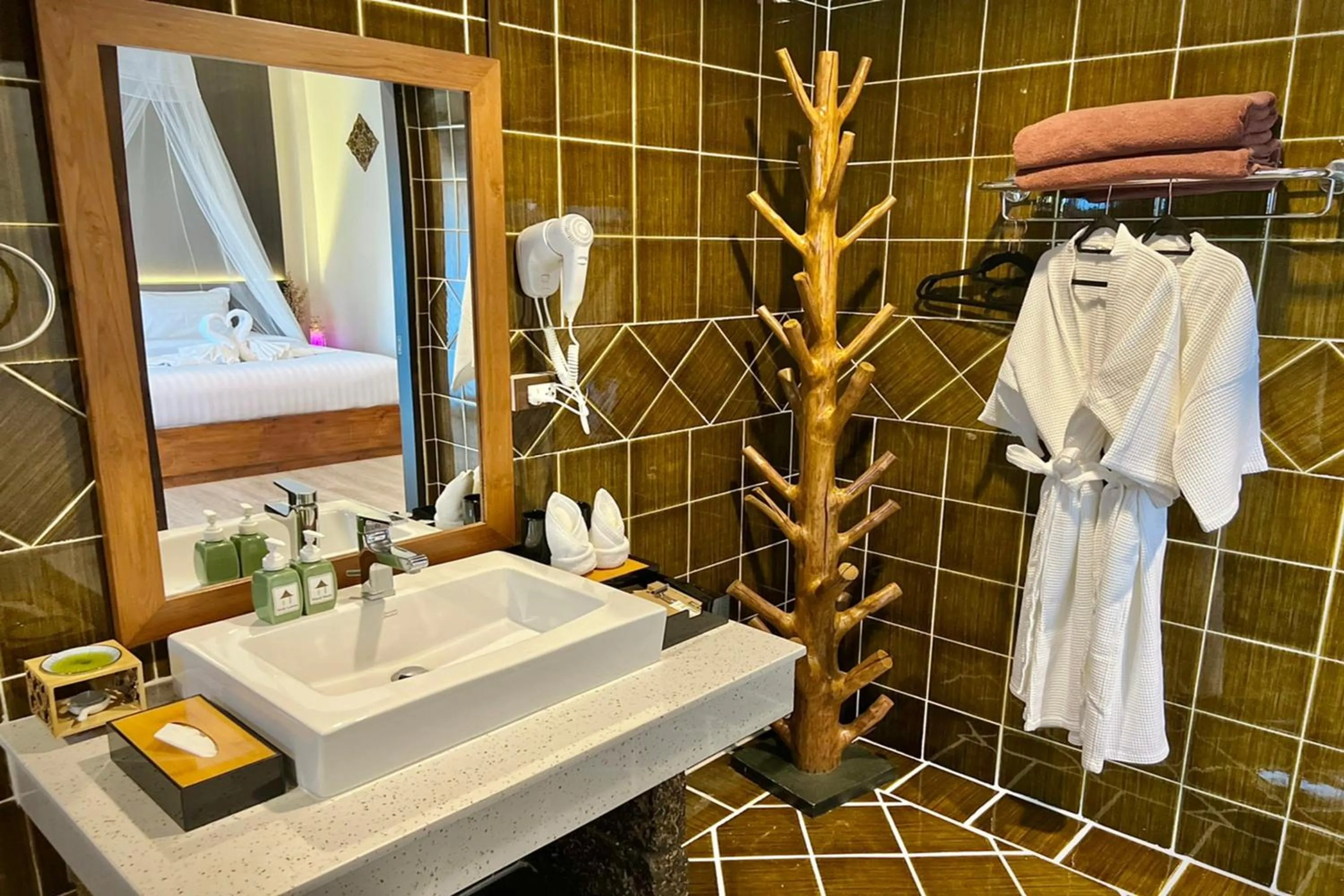 Bathroom in Na Mantra Resort