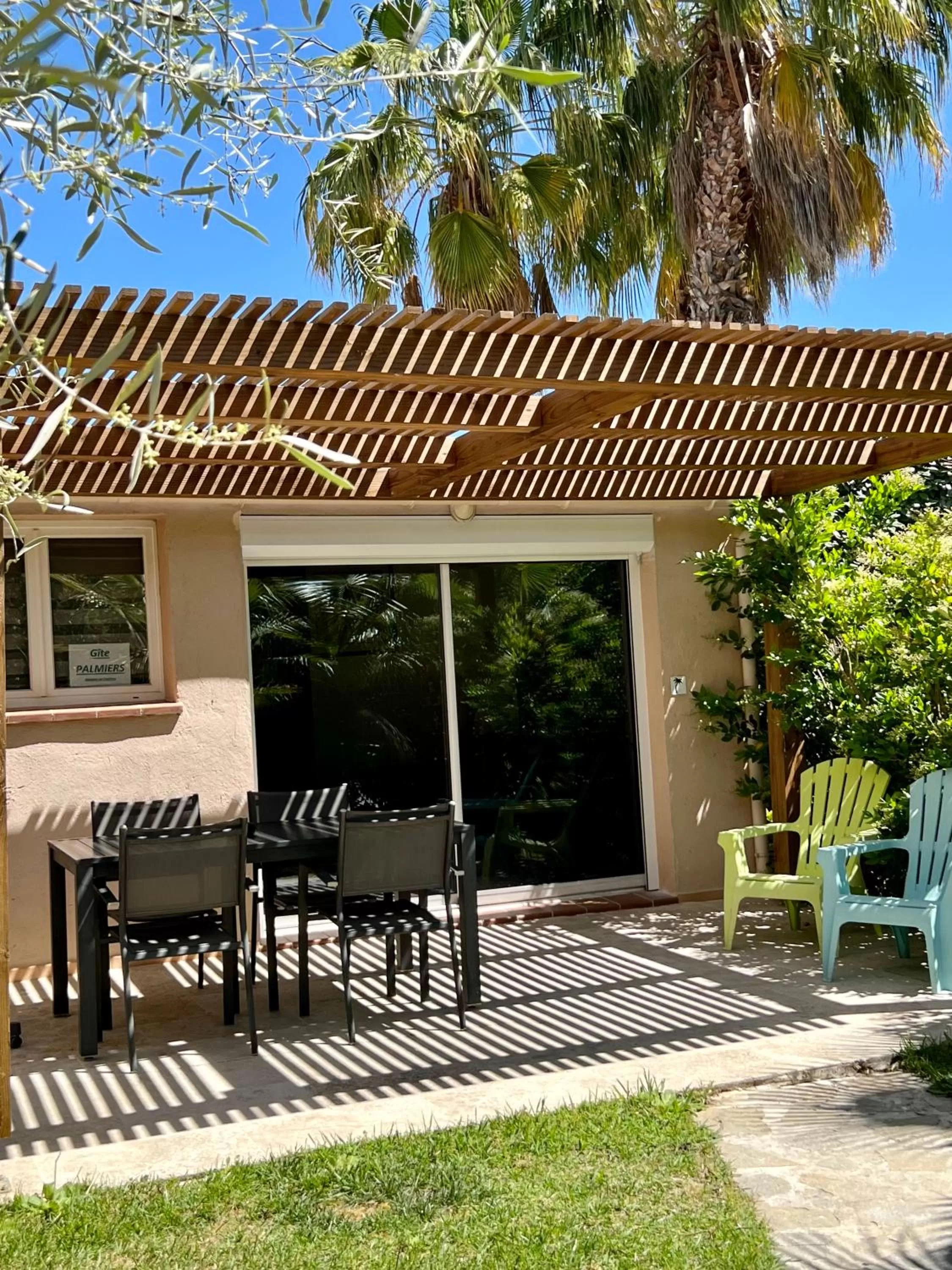 Patio in Domaine de l'Aufrene