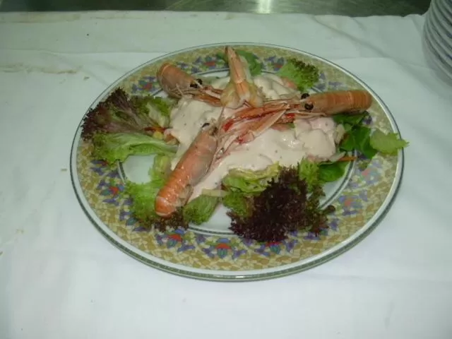 Food close-up in Hotel Cariñena