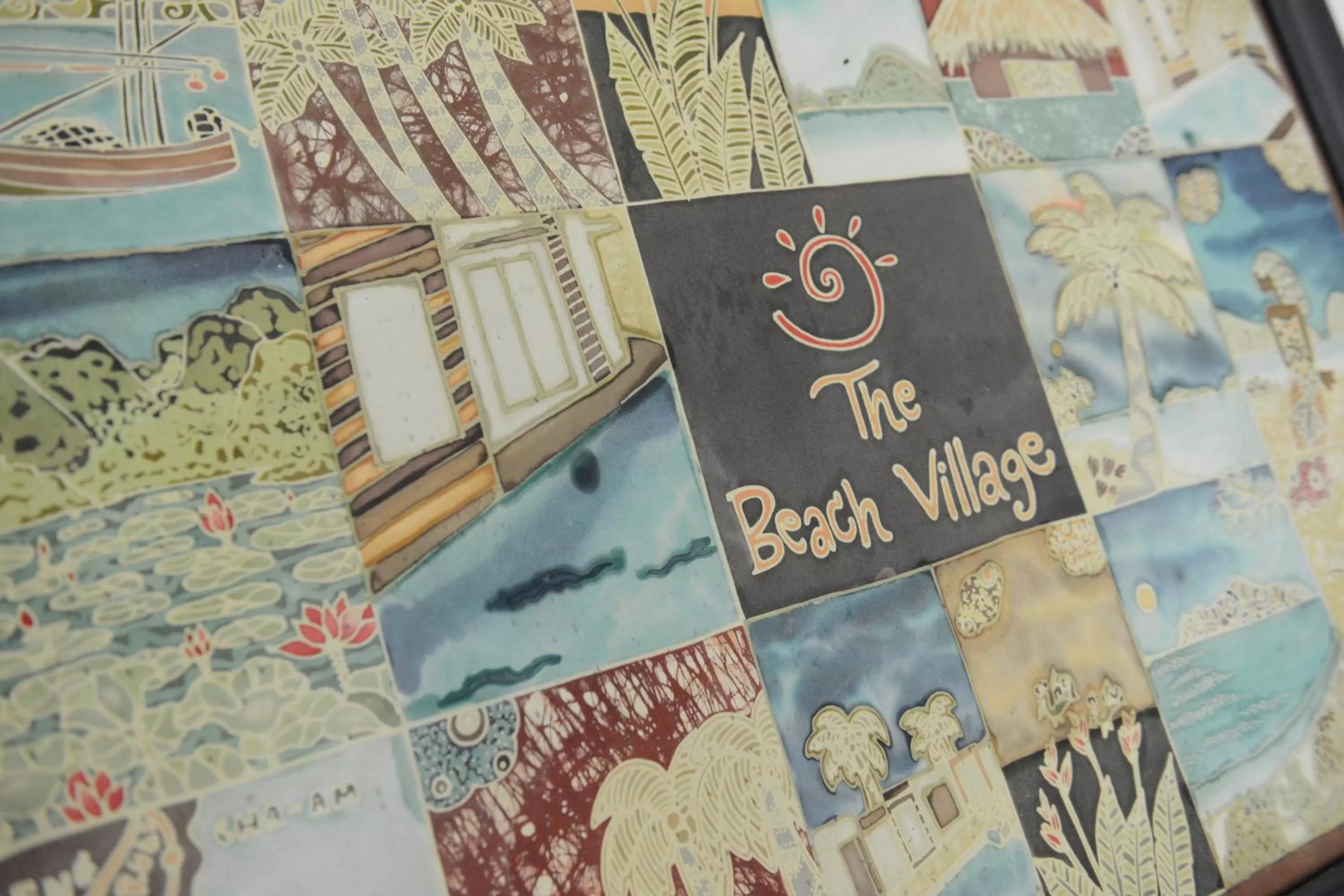 Logo/Certificate/Sign in The Beach Village Resort