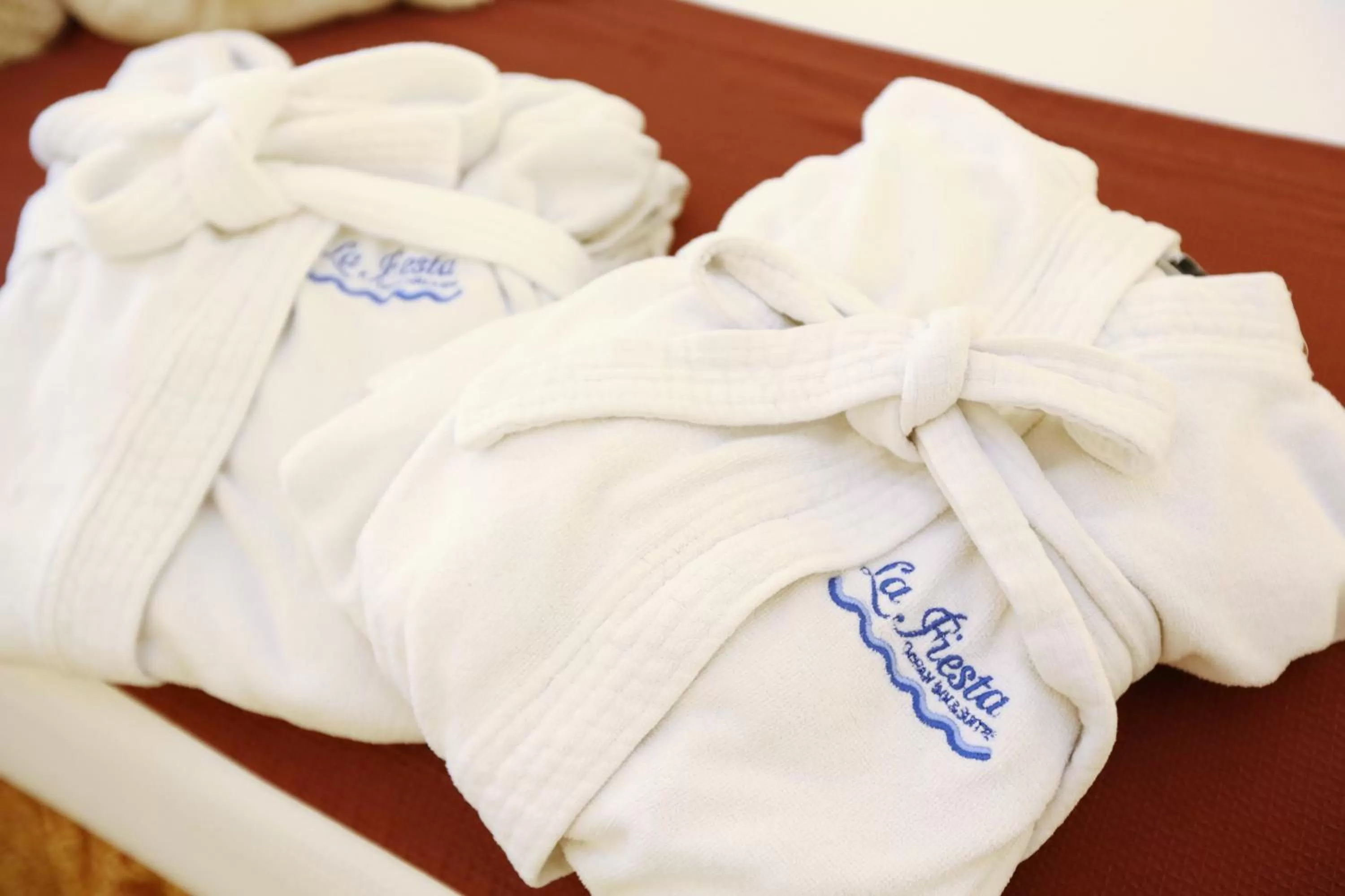 towels in La Fiesta Ocean Inn & Suites