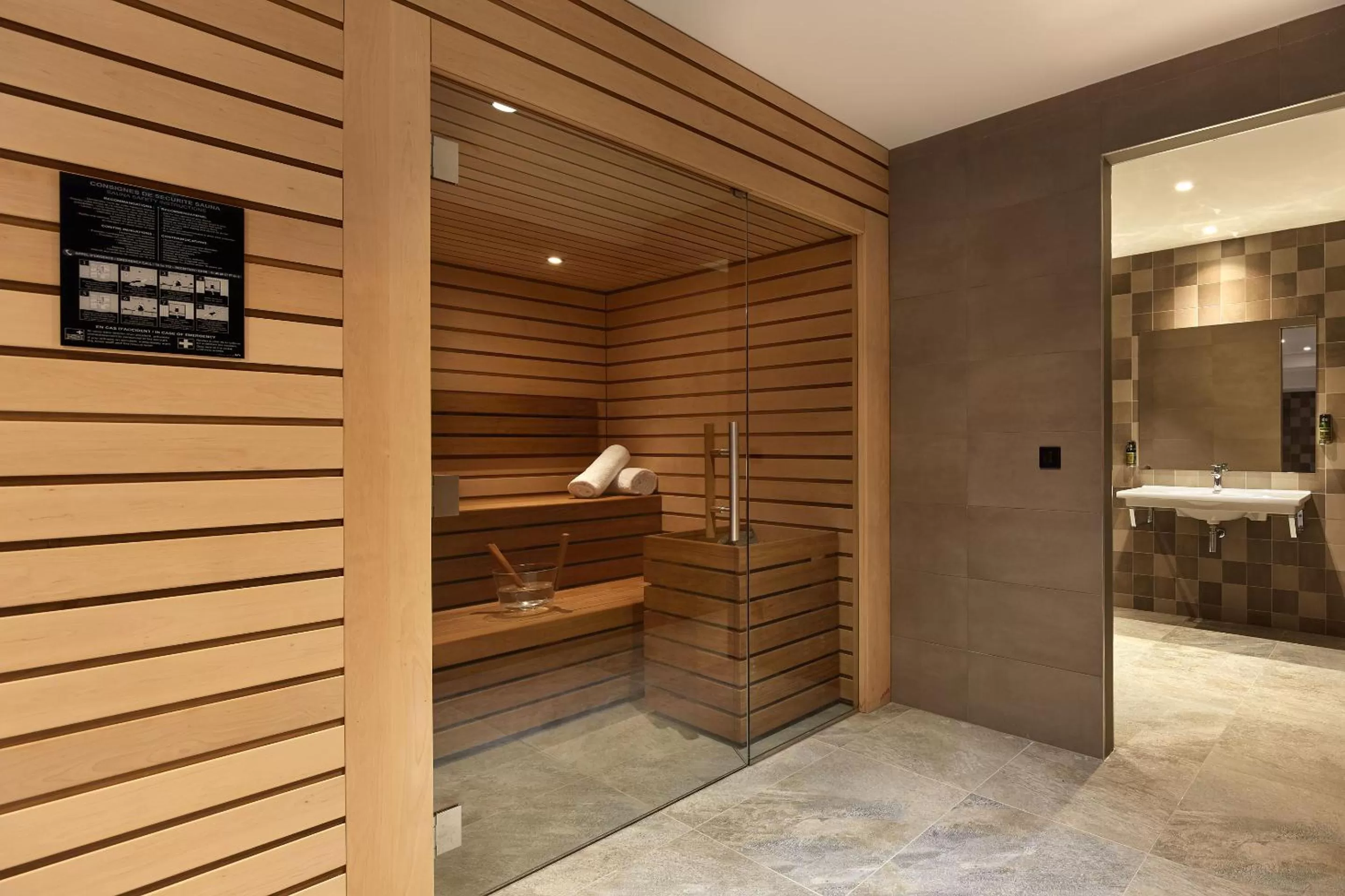 Sauna in Auteuil Tour Eiffel