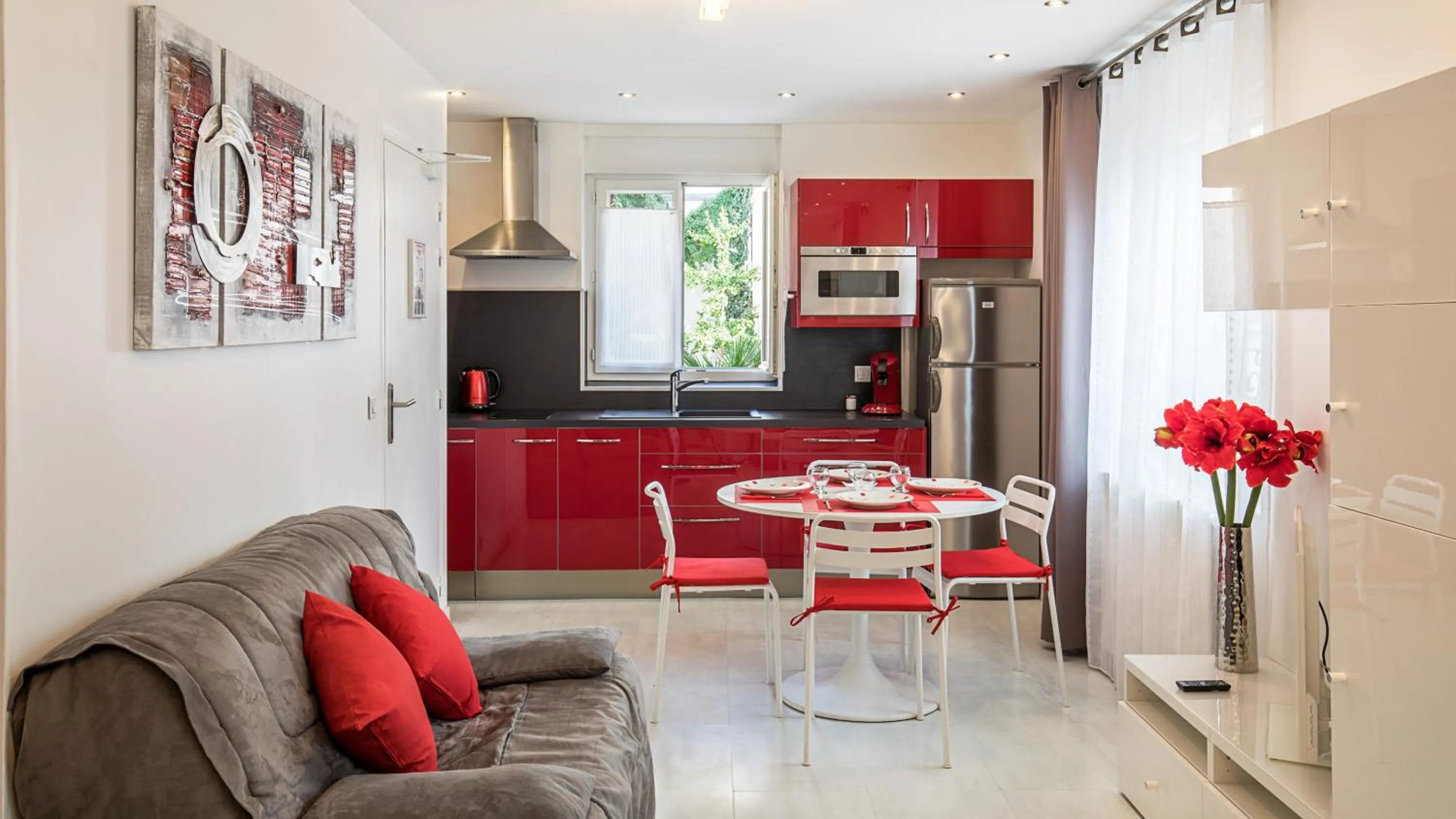 Dining area in Hotel De L'Horloge