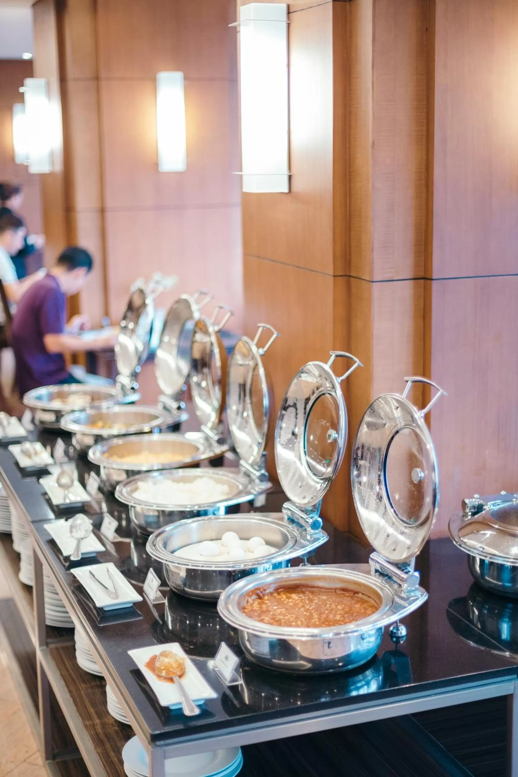 Buffet breakfast in City Garden Hotel Makati