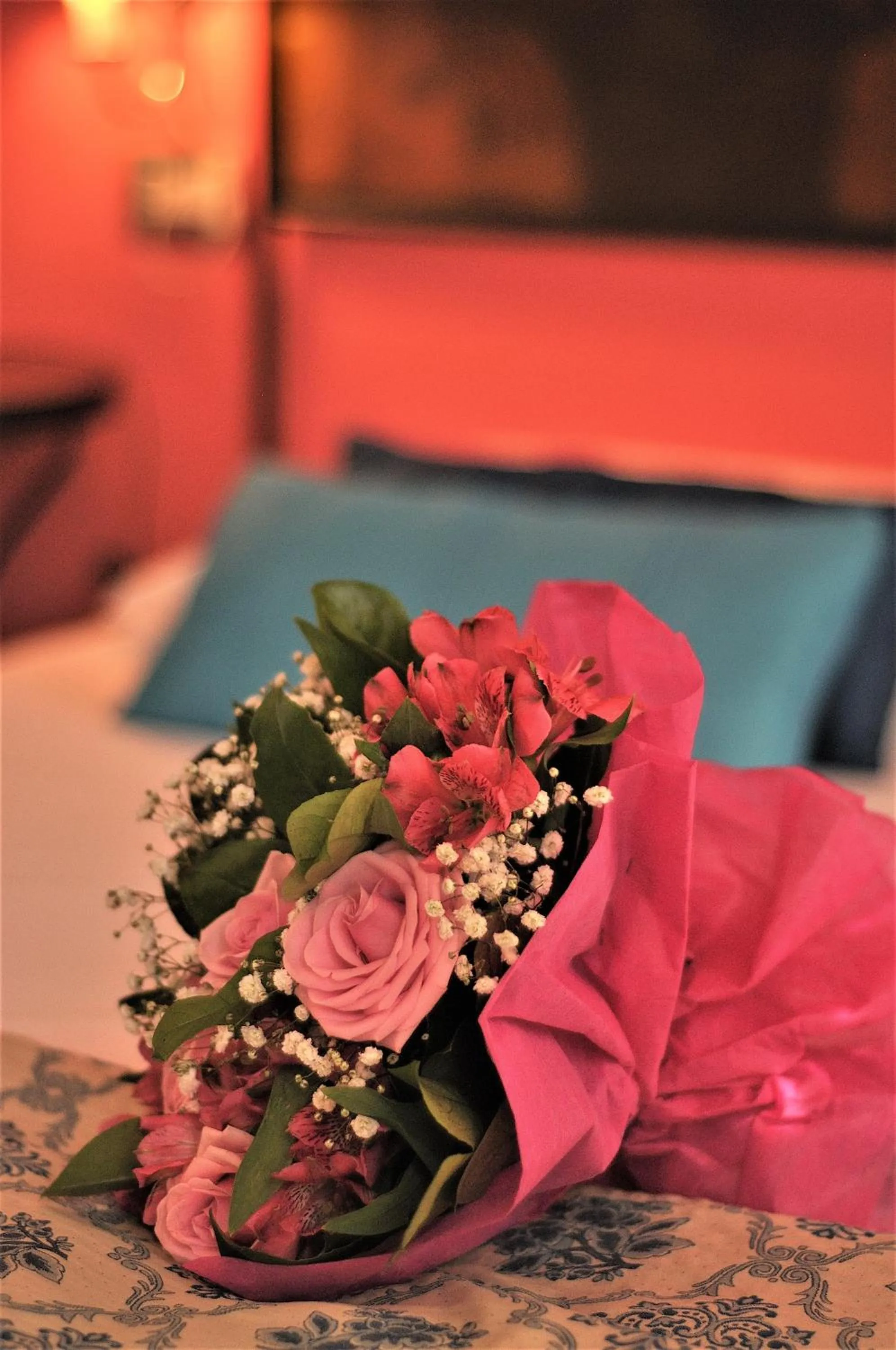 Decorative detail, Bed in Relais Alcova del Doge