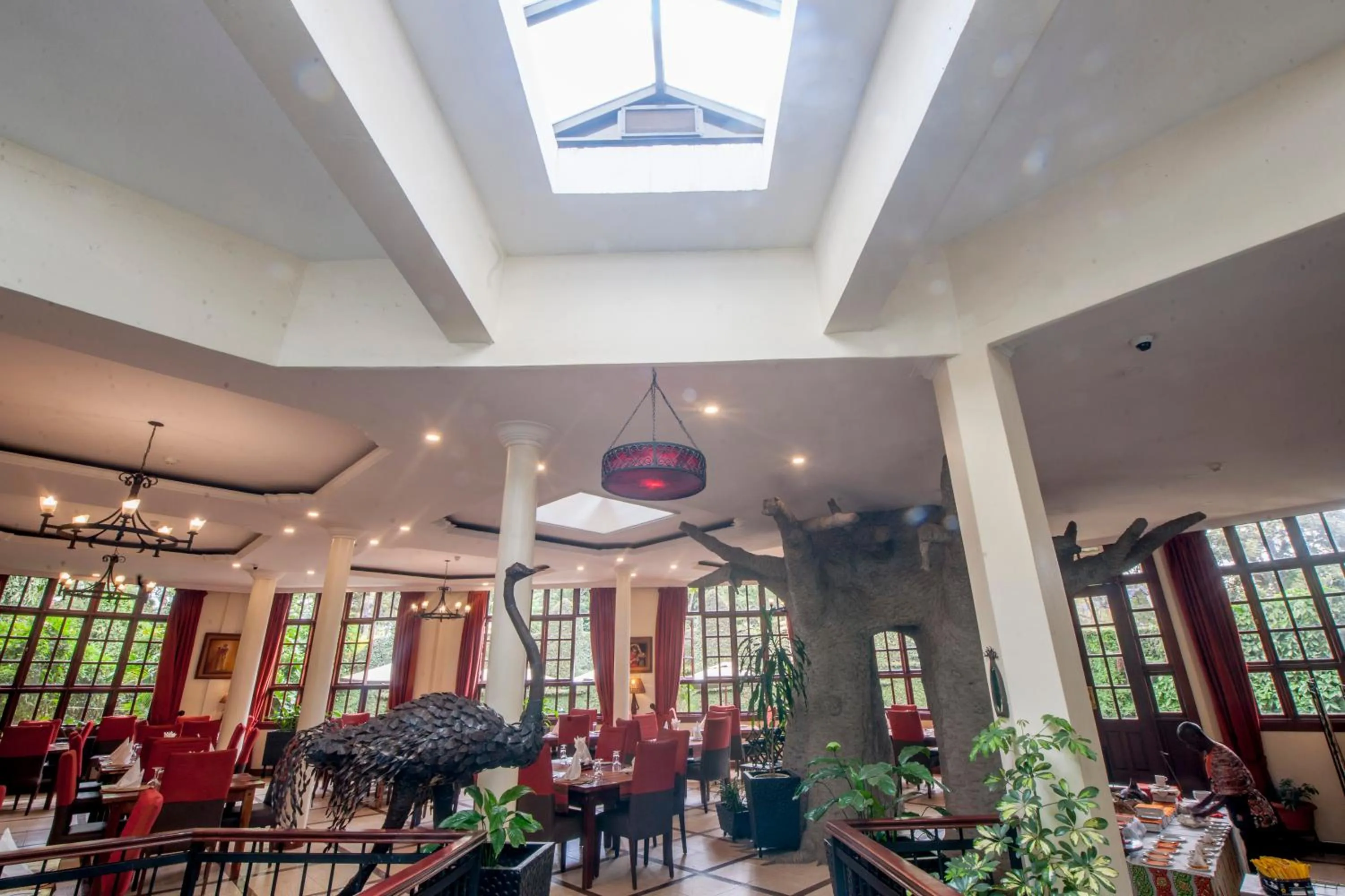 Restaurant/places to eat in African Tulip Hotel