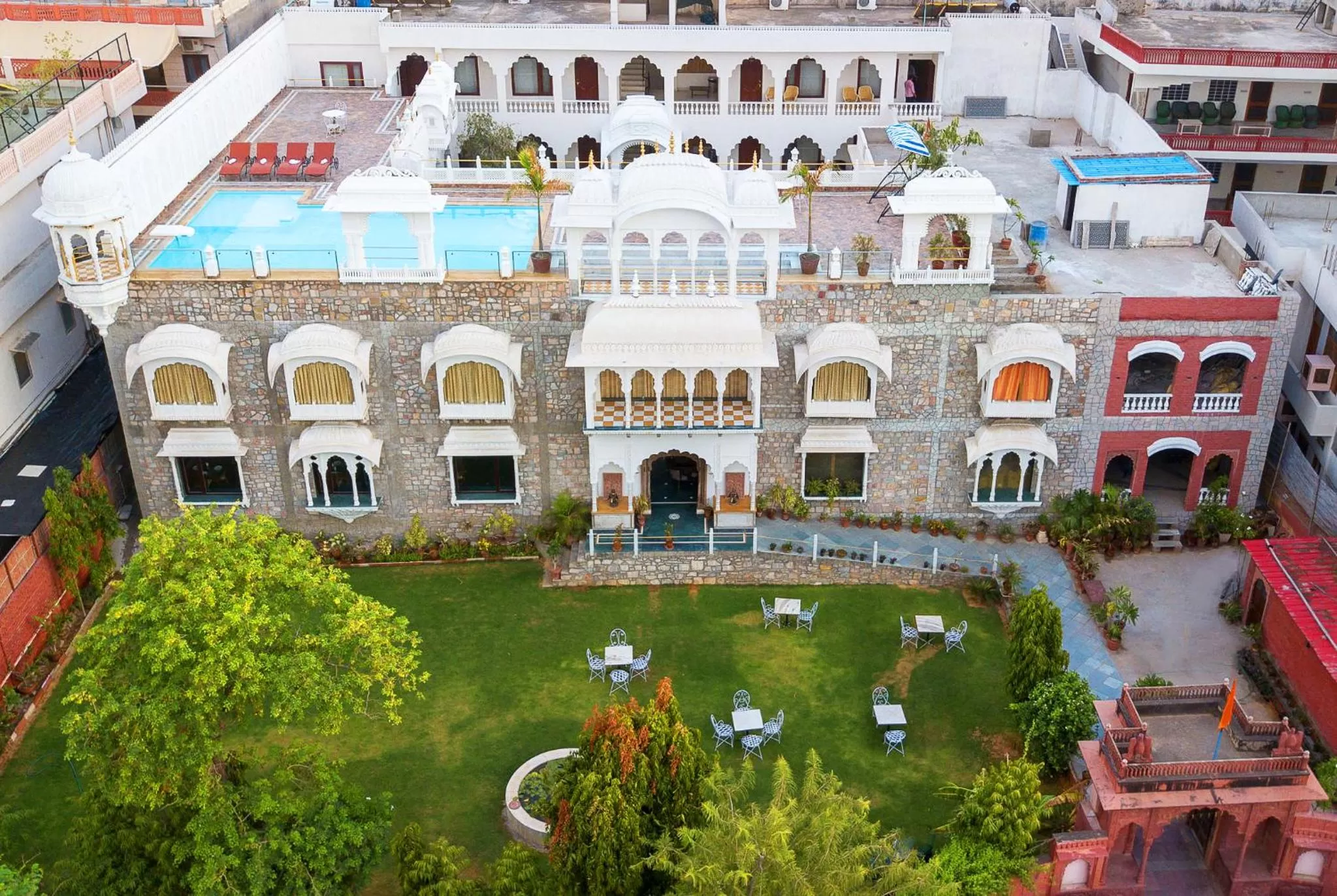 Property building in Rajasthan Palace - A Heritage Boutique Hotel in Jaipur