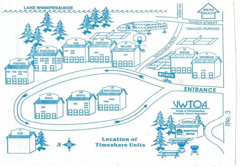 Property building in Village of Winnipesaukee