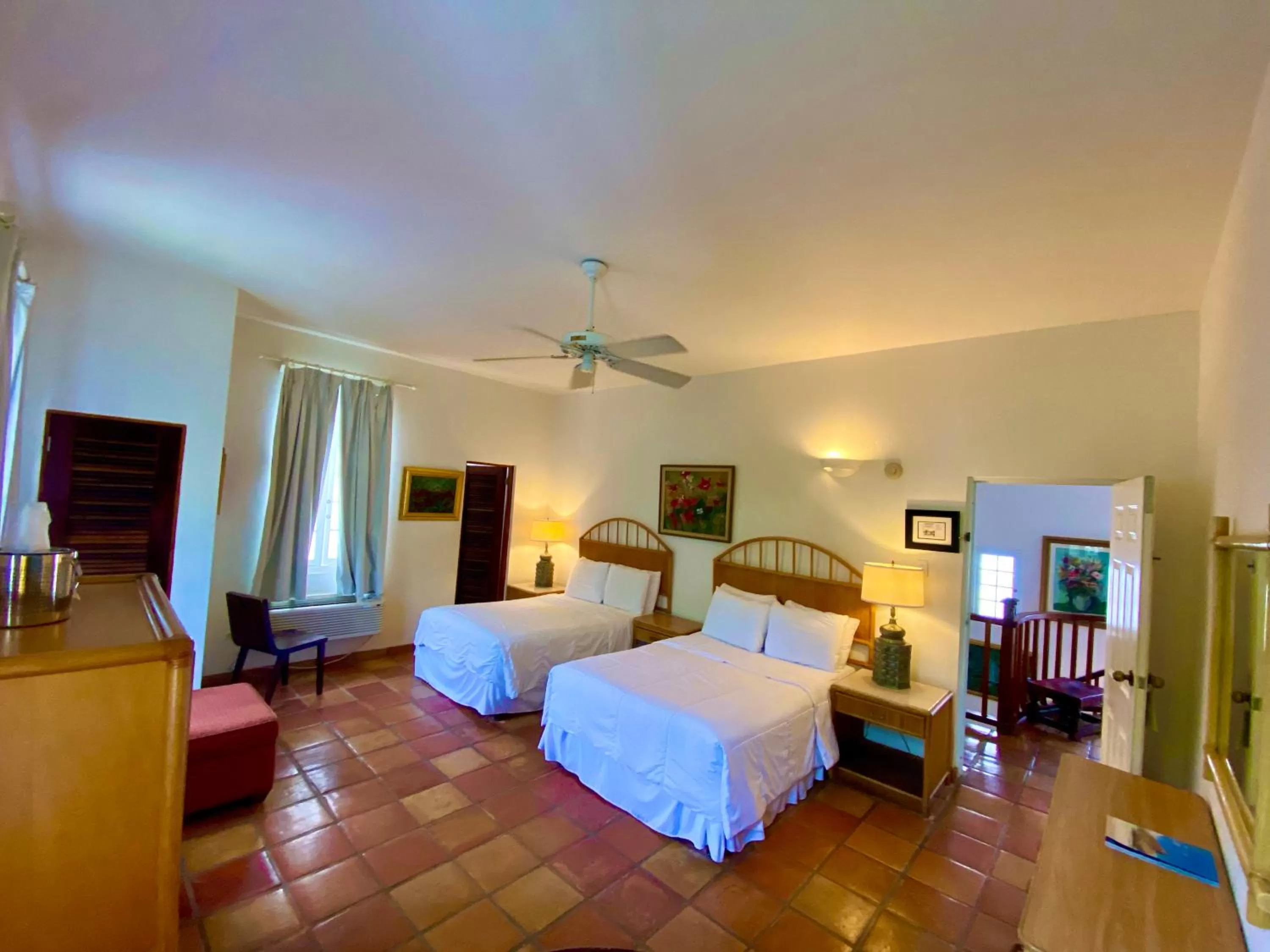 Bed in At Wind Chimes Boutique Hotel