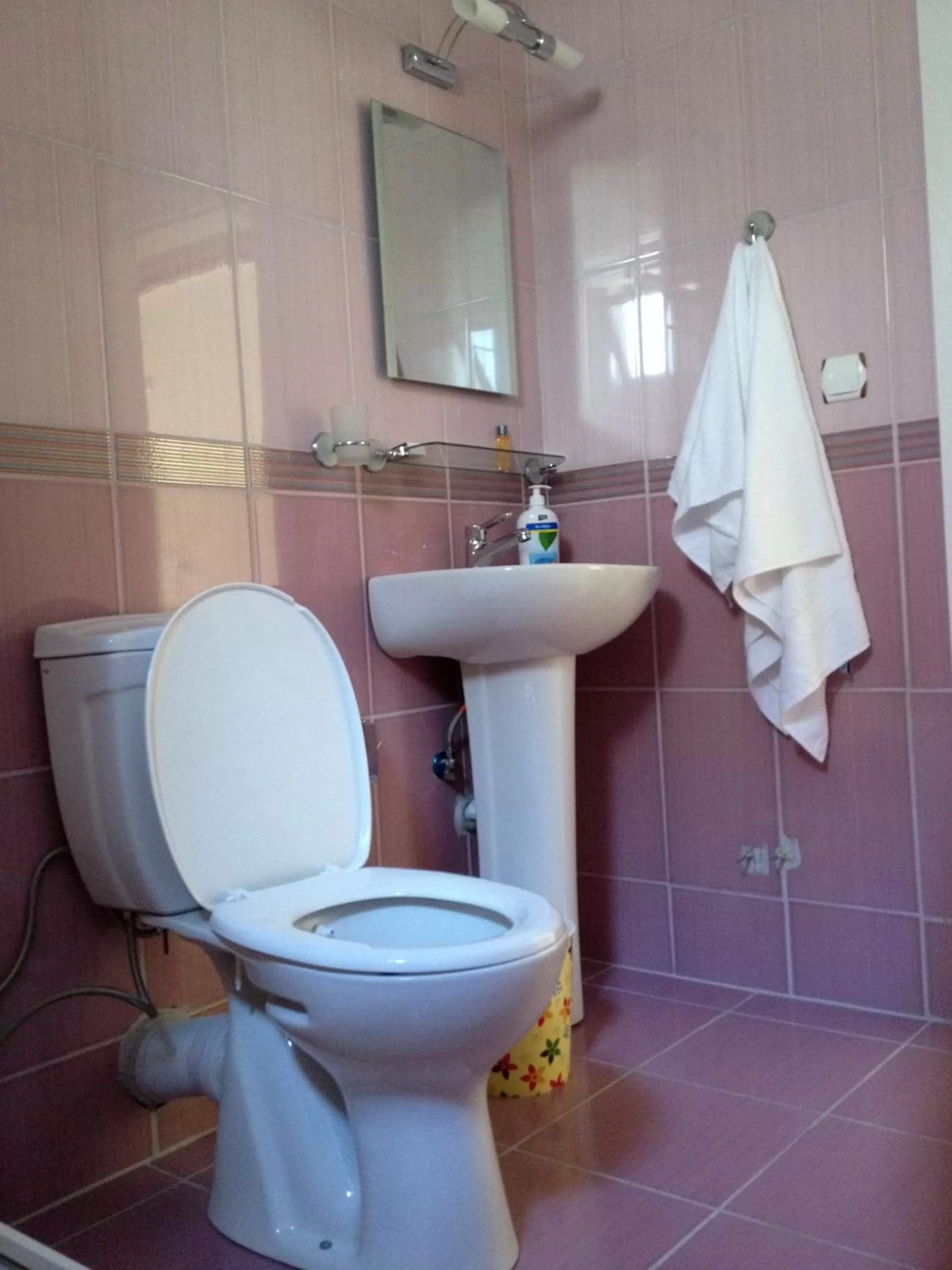 Bathroom in Munchen Pension