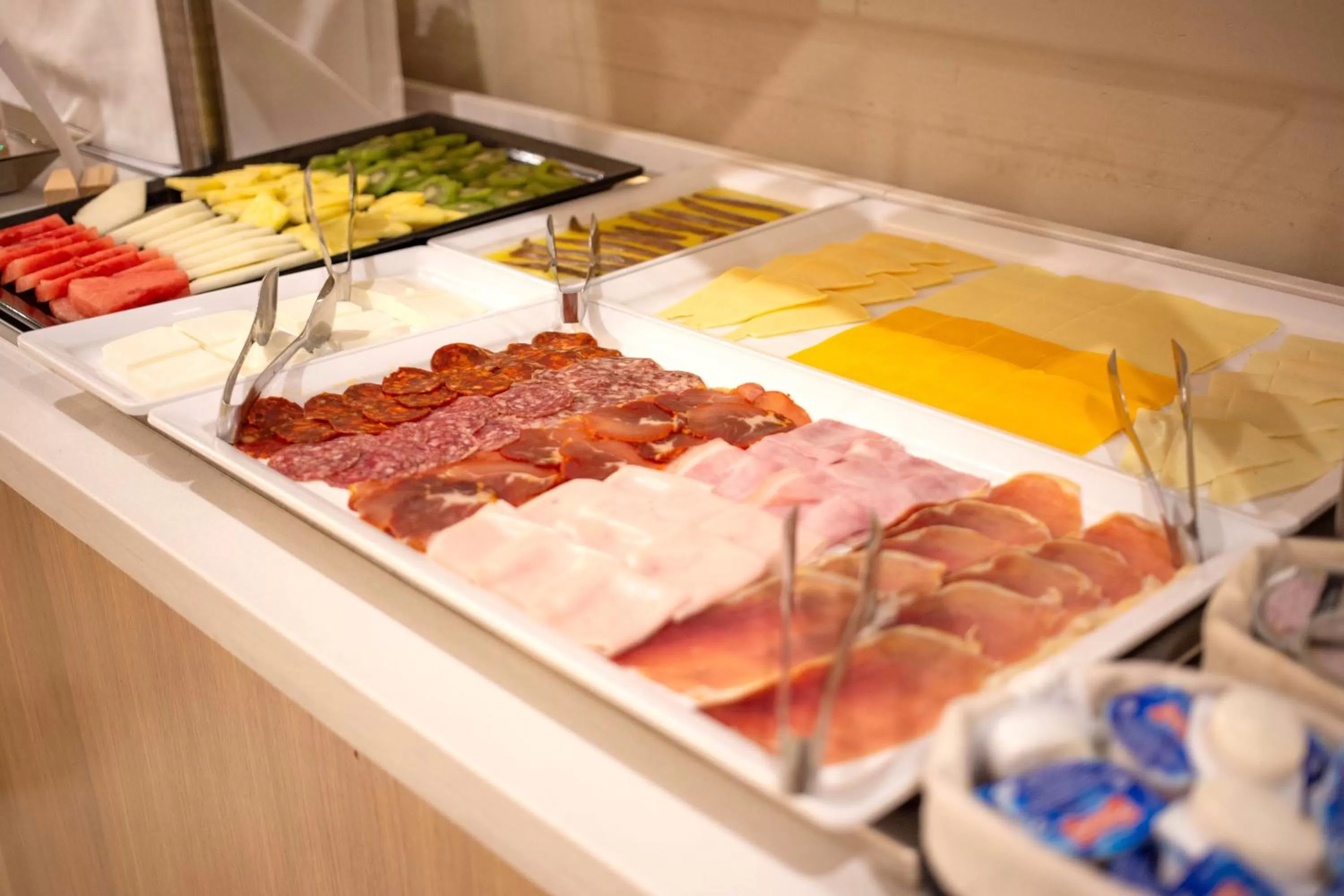 Buffet breakfast in Soho Boutique Capuchinos & Spa