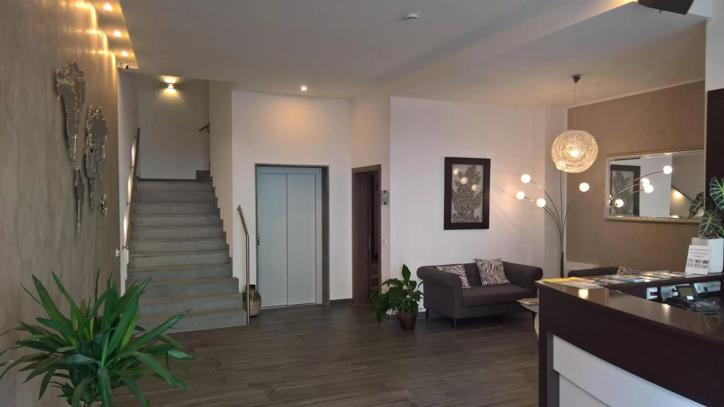 Lobby or reception in Hotel im Ried