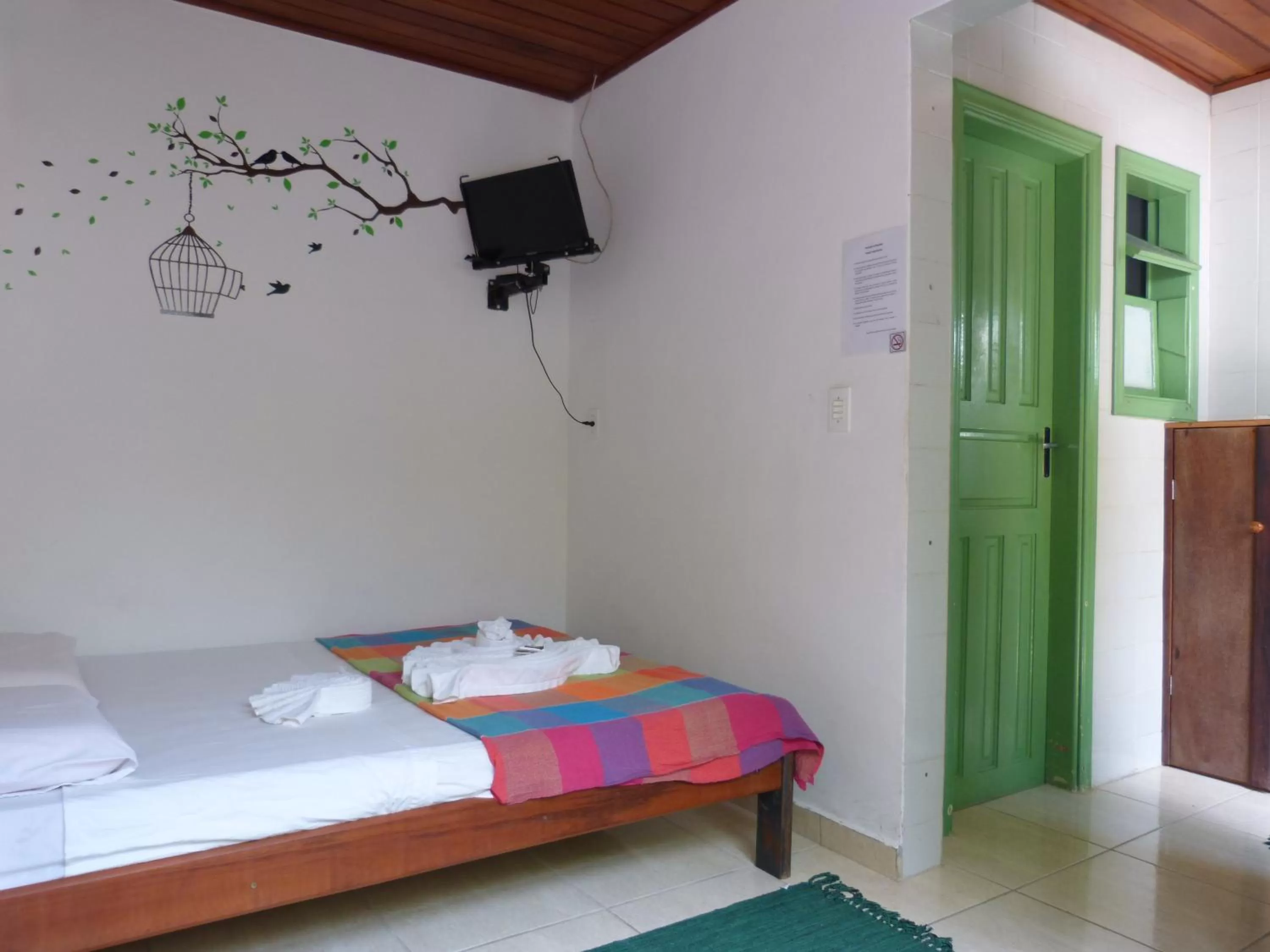 Bedroom, Bed in Suítes o Flautista