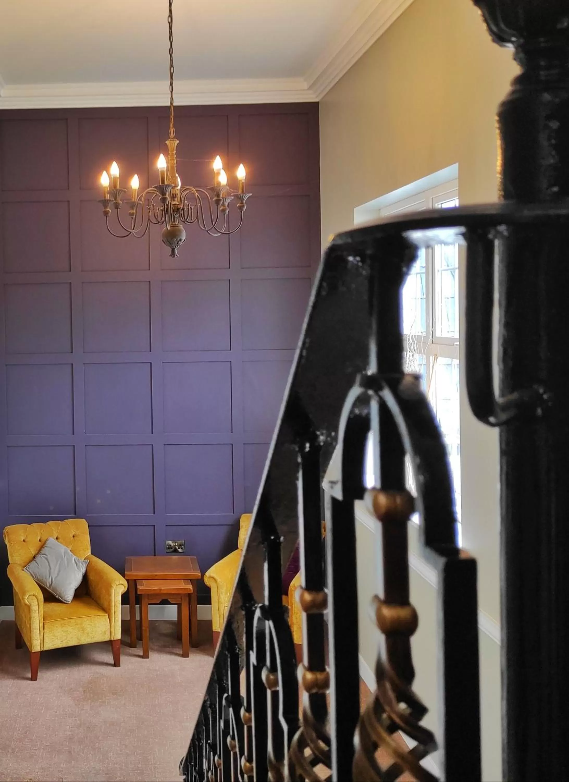 Seating area in Kilkenny House Boutique Hotel
