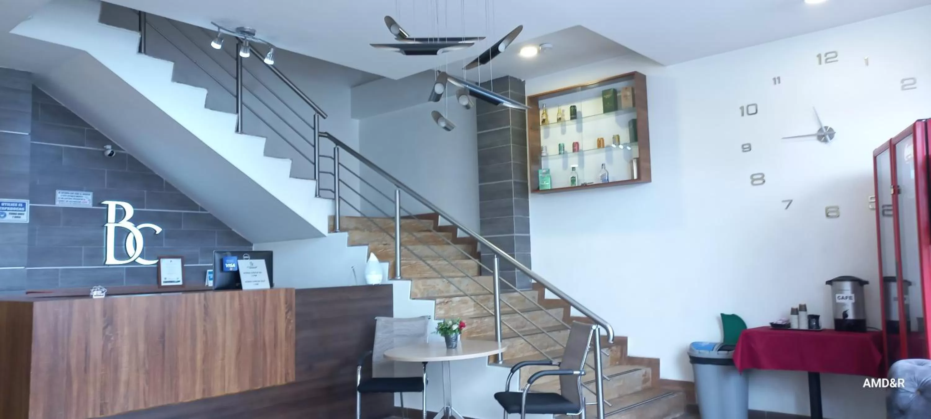 Lobby or reception in Hotel Bogota DC