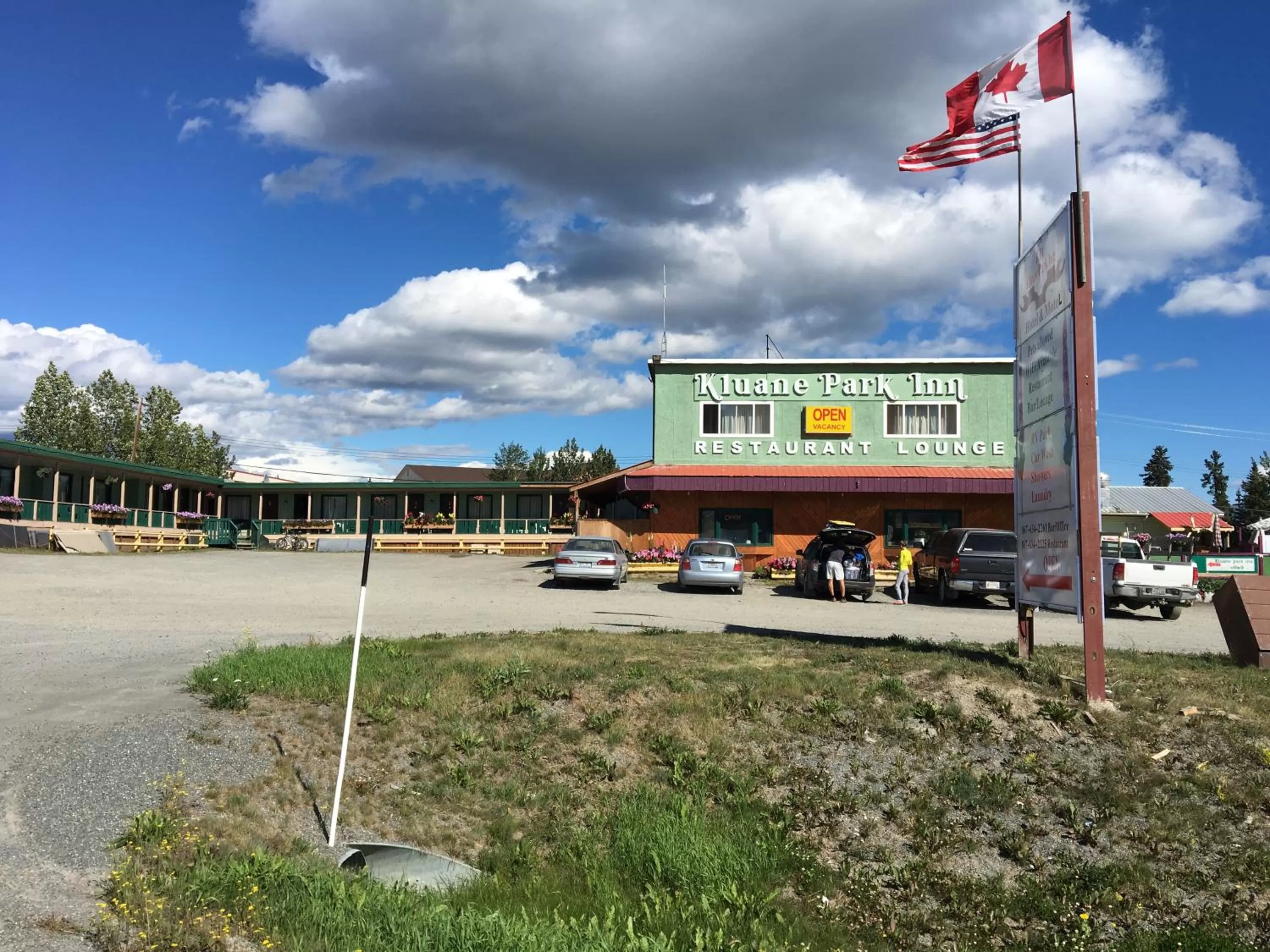 Property building in Kluane Park Inn