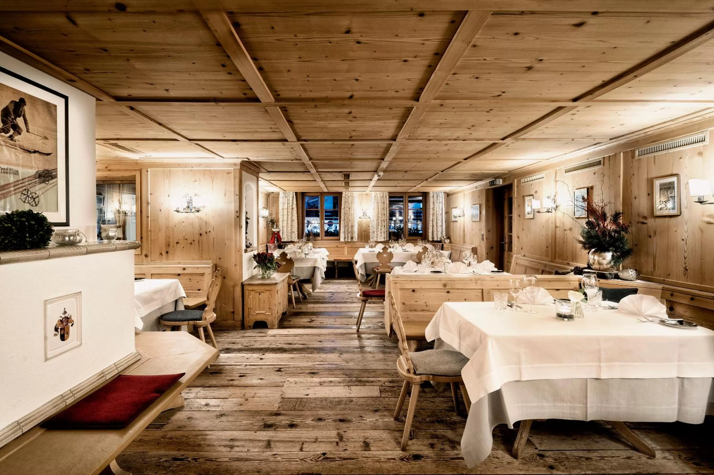Restaurant/places to eat in Hotel Tannbergerhof im Zentrum von Lech